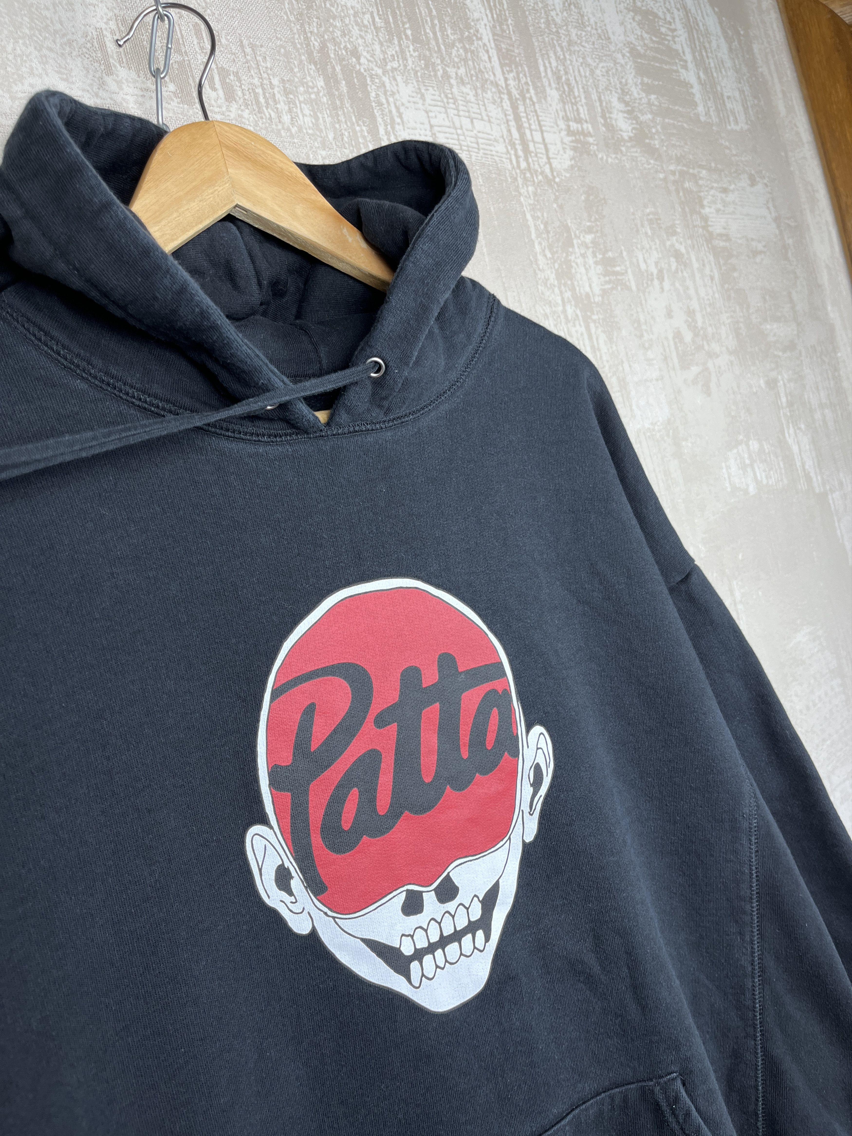 Patta Patta Skull Hoodie Size fits to L-XL Size US XL / EU 56 / 4 - 5 Thumbnail