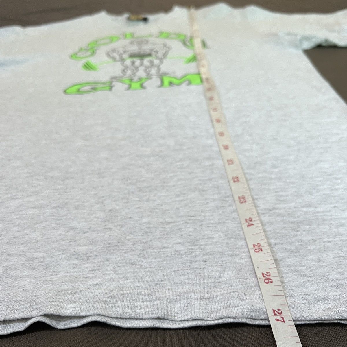 Vintage Vintage 90s Gold’s Gym Fitness Promo Tee Shirt Size US M / EU 48-50 / 2 - 7 Thumbnail