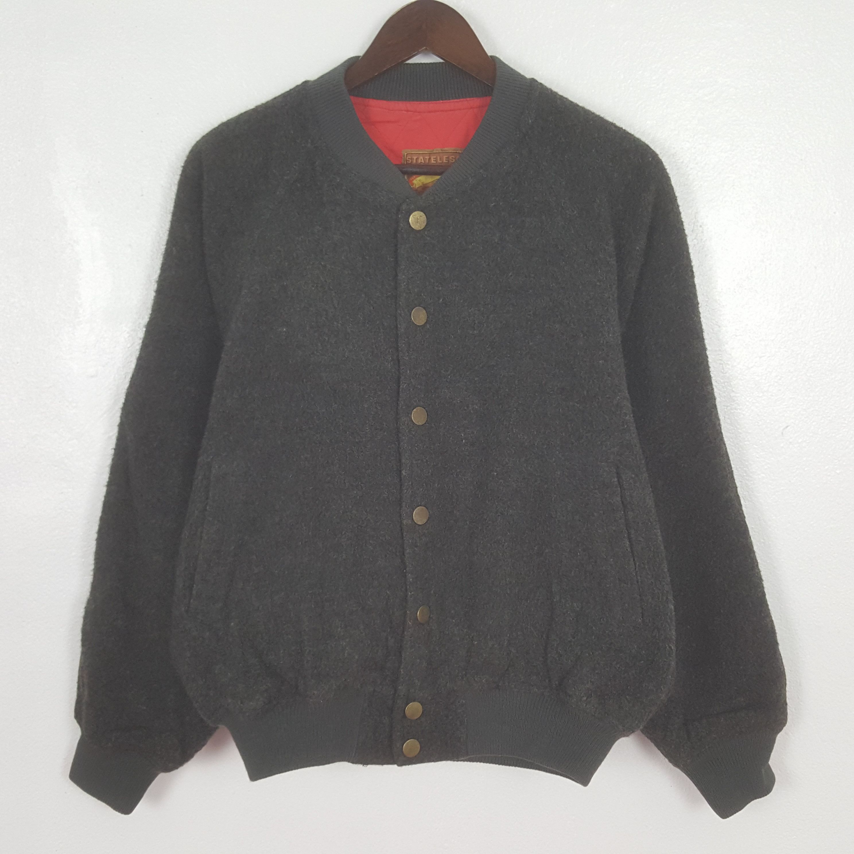 Other Vintage Public Relations Staff Varsity Bomber Jacket Size US M / EU 48-50 / 2 - 3 Thumbnail