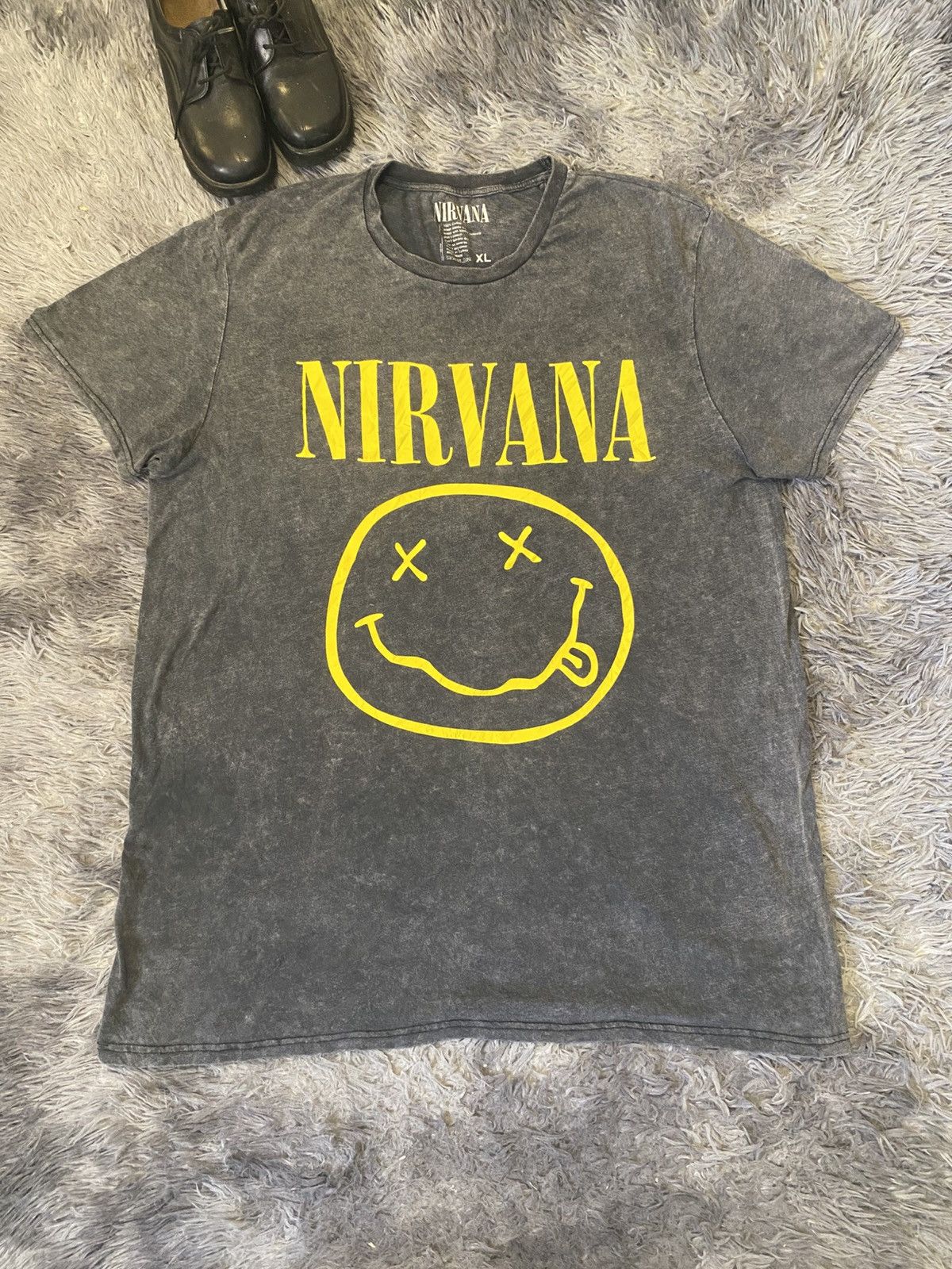 Nirvana × Vintage Nirvana smile 2017 Size US XL / EU 56 / 4 - 1 Thumbnail