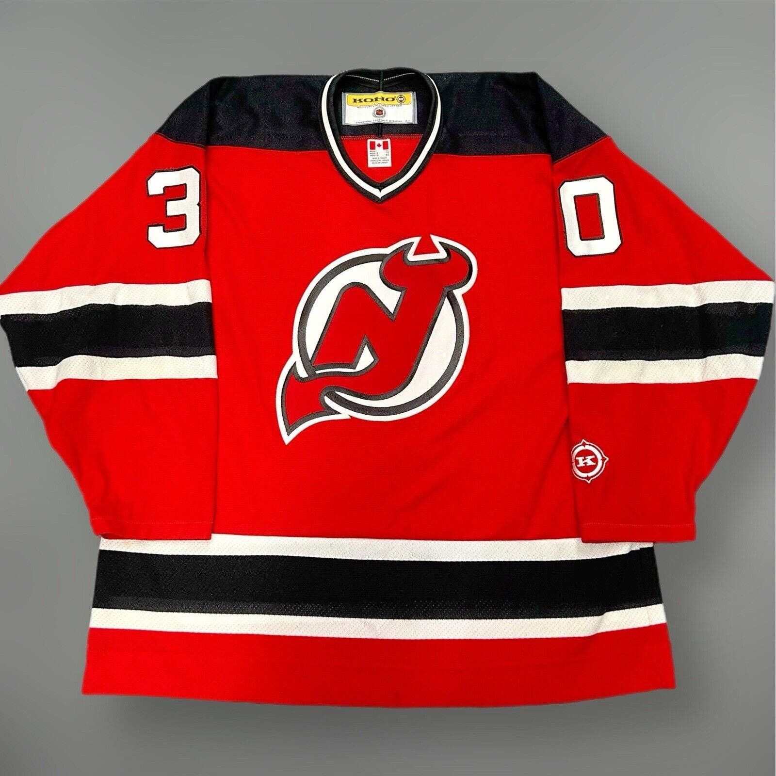 Image of Nj Devils Marty Brodeur Jersey 30 Size XL Koho Canada in Red, Men's