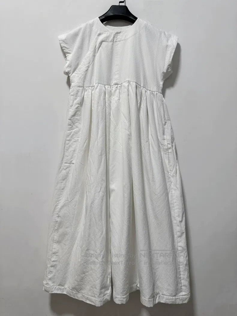 Comme Des Garcons Small Flower Embroidery Chinese Collar D