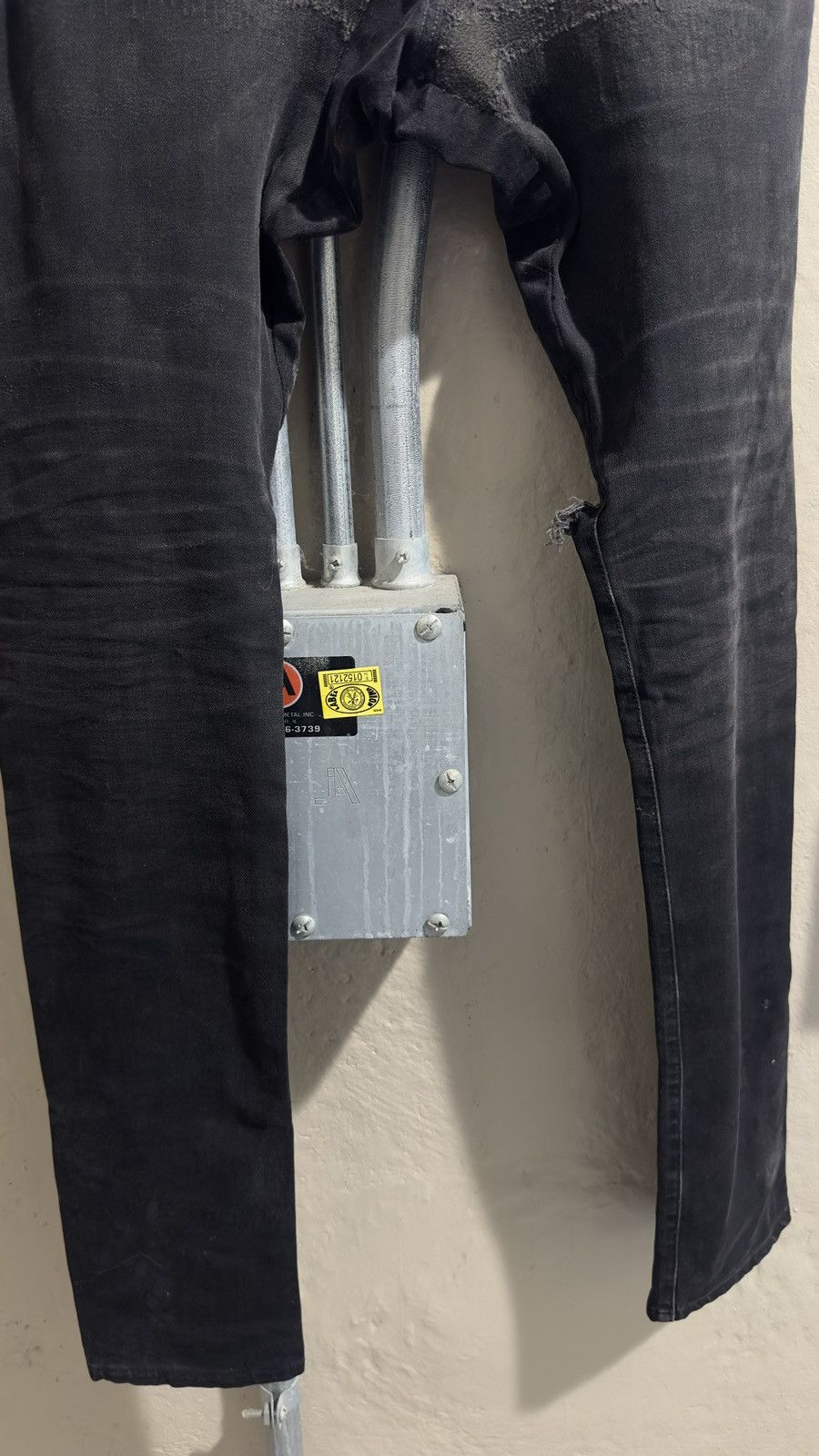 Dior Dior Homme reconstructed denim by Hedi Slimane Size US 30 / EU 46 - 3 Thumbnail