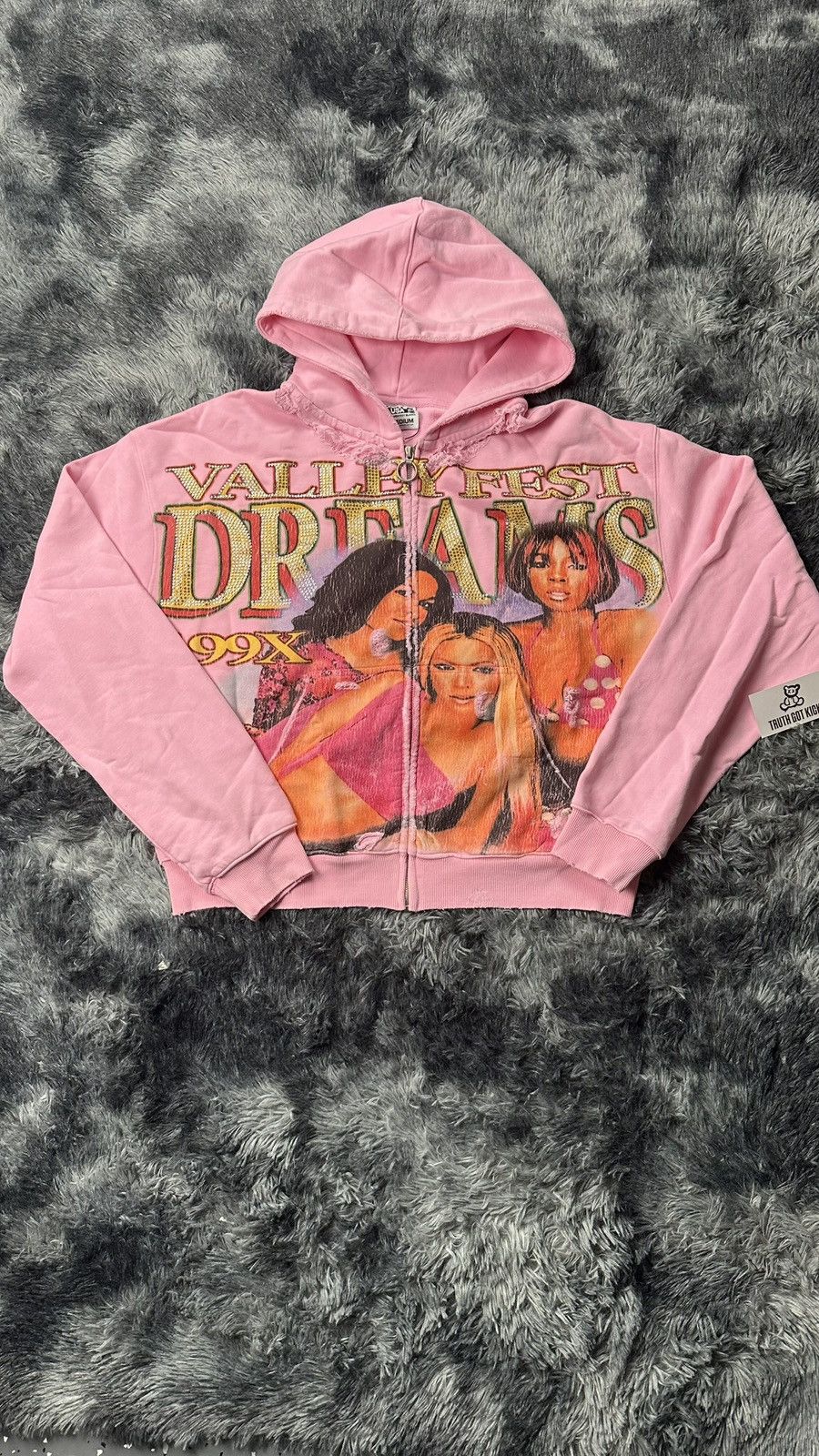 Vale Vale Forever Destiny's Child Hoodie - MEDIUM Size US M / EU 48-50 / 2 - 1 Thumbnail