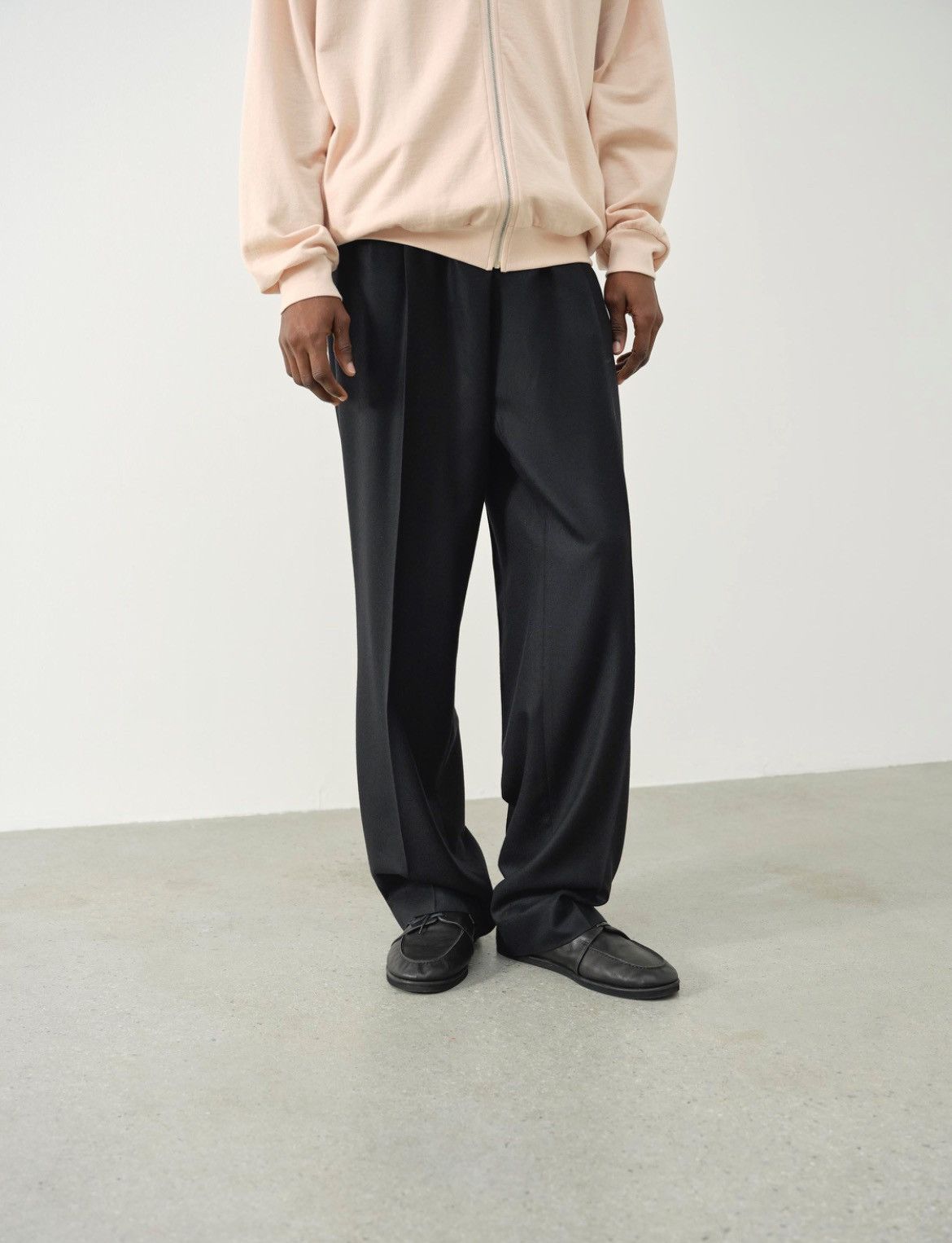 Auralee AURALEE BNWT LIGHT WOOL MAX GABARDINE TWO-TUCK SLACKS | Grailed