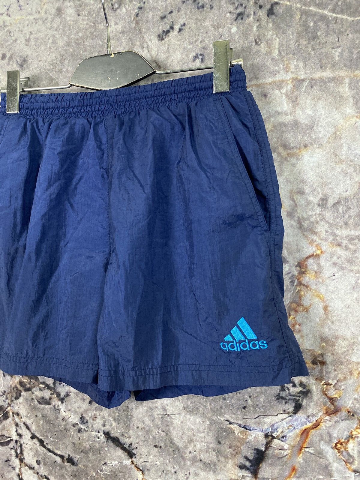 Adidas × Vintage Men’s Adidas Shorts Nylon Vintage Streetwear Size Small Size US 30 / EU 46 - 4 Thumbnail