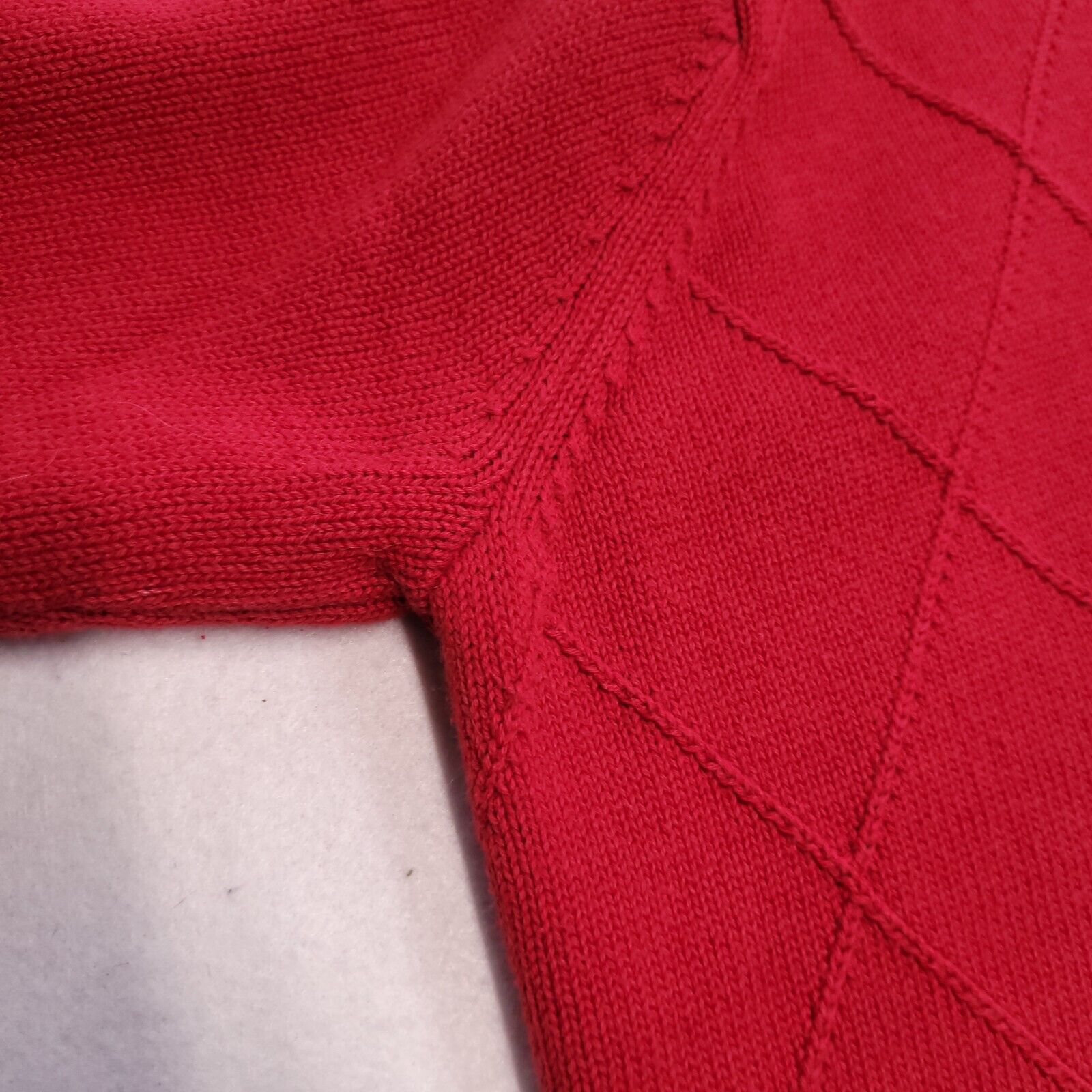 Izod IZOD Pullover Casual Sweater Mens Size Extra Large XL Red Size US XL / EU 56 / 4 - 9 Thumbnail
