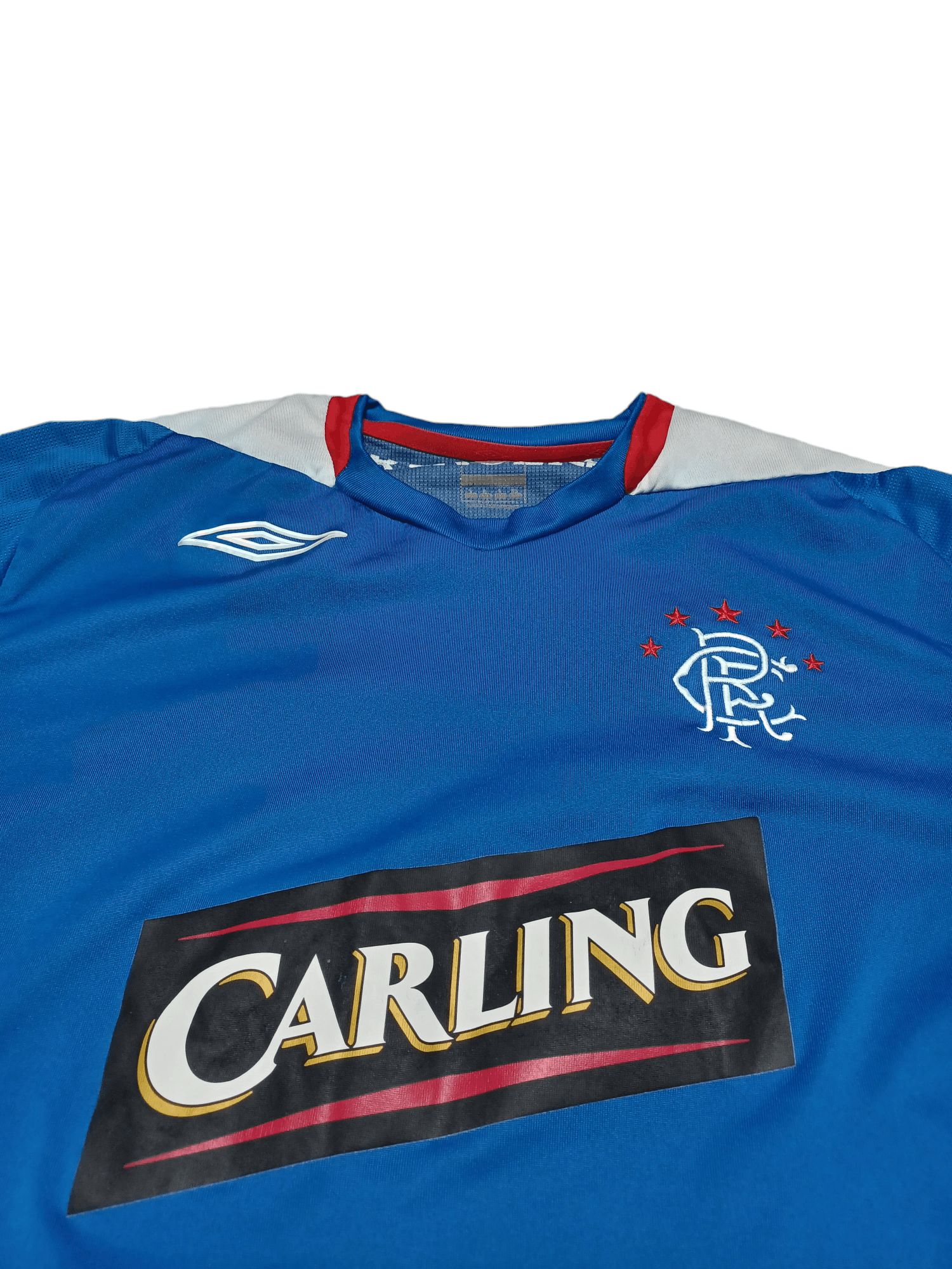 Umbro 2006-2007 GLASGOW RANGERS UMBRO VINTAGE SOCCER JERSEY Size US L / EU 52-54 / 3 - 3 Thumbnail