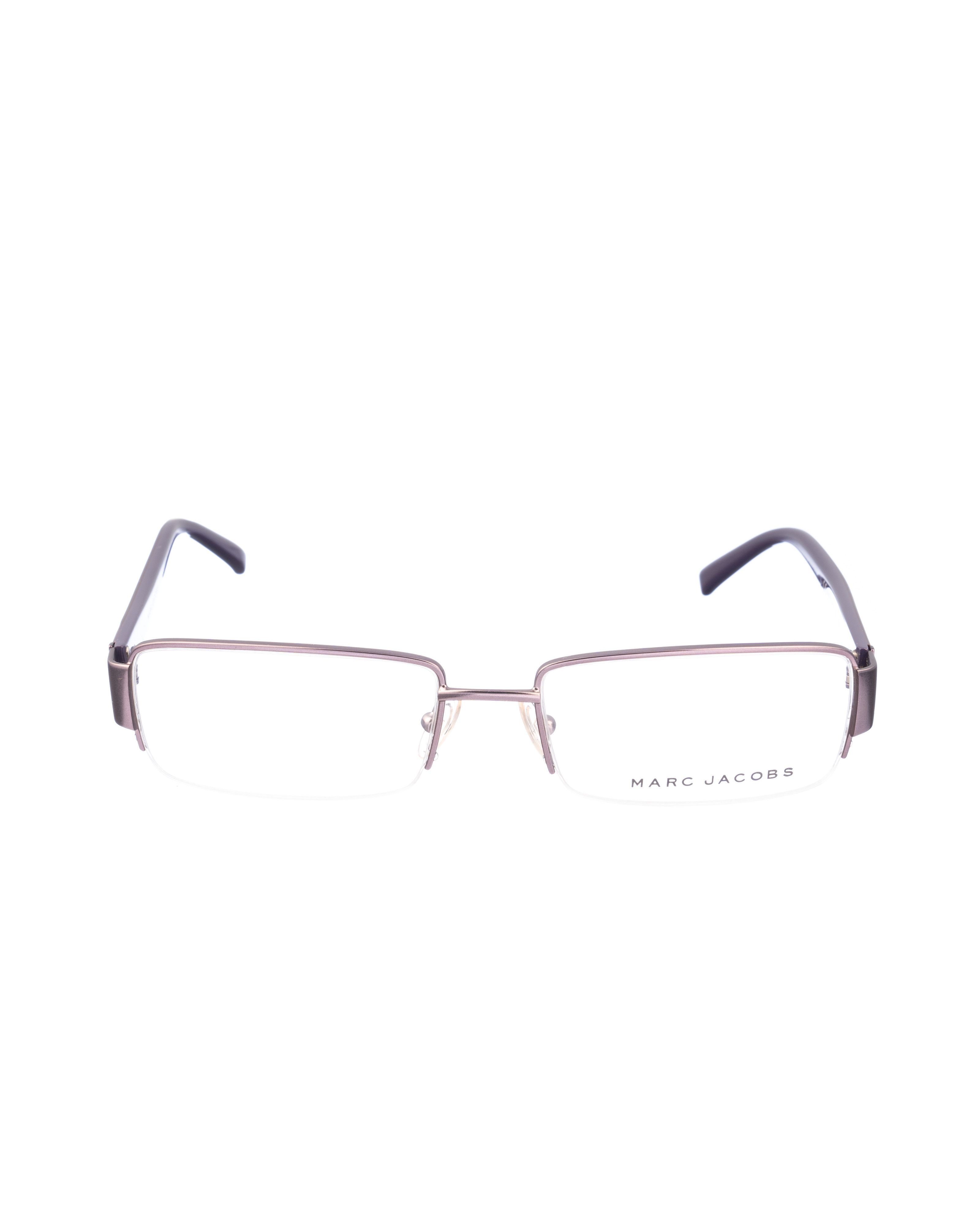 Marc Jacobs Marc Jacobs 00s Violet Brown Rectangular Glasses Size ONE SIZE - 2 Thumbnail