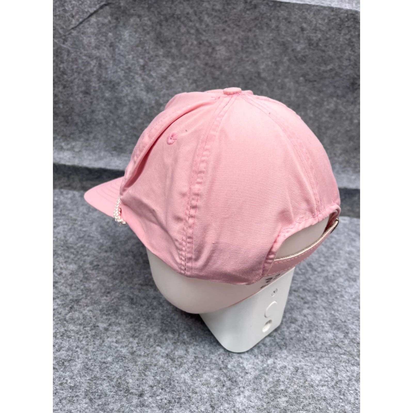 4SDESIGNS VINTAGE Konceited Designs Hat Cap Strap Back Adult One Size Pink Poly Rope 90s Size ONE SIZE - 5 Thumbnail