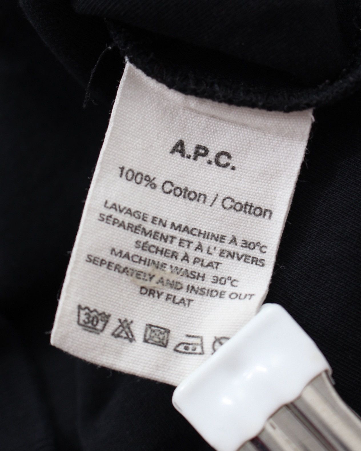 A.P.C. 2017 A.P.C. RUE MADAME PARIS BLACK SWEATSHIRT Size US L / EU 52-54 / 3 - 5 Thumbnail