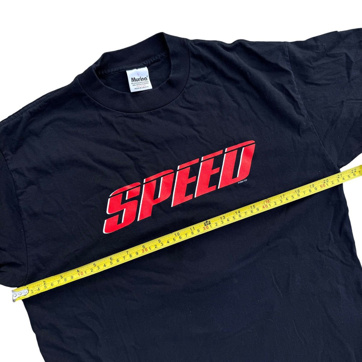 Vintage 1994 Speed Movie Promo Graphic Tee Keanu Reeves Vintage Size US L / EU 52-54 / 3 - 10 Thumbnail