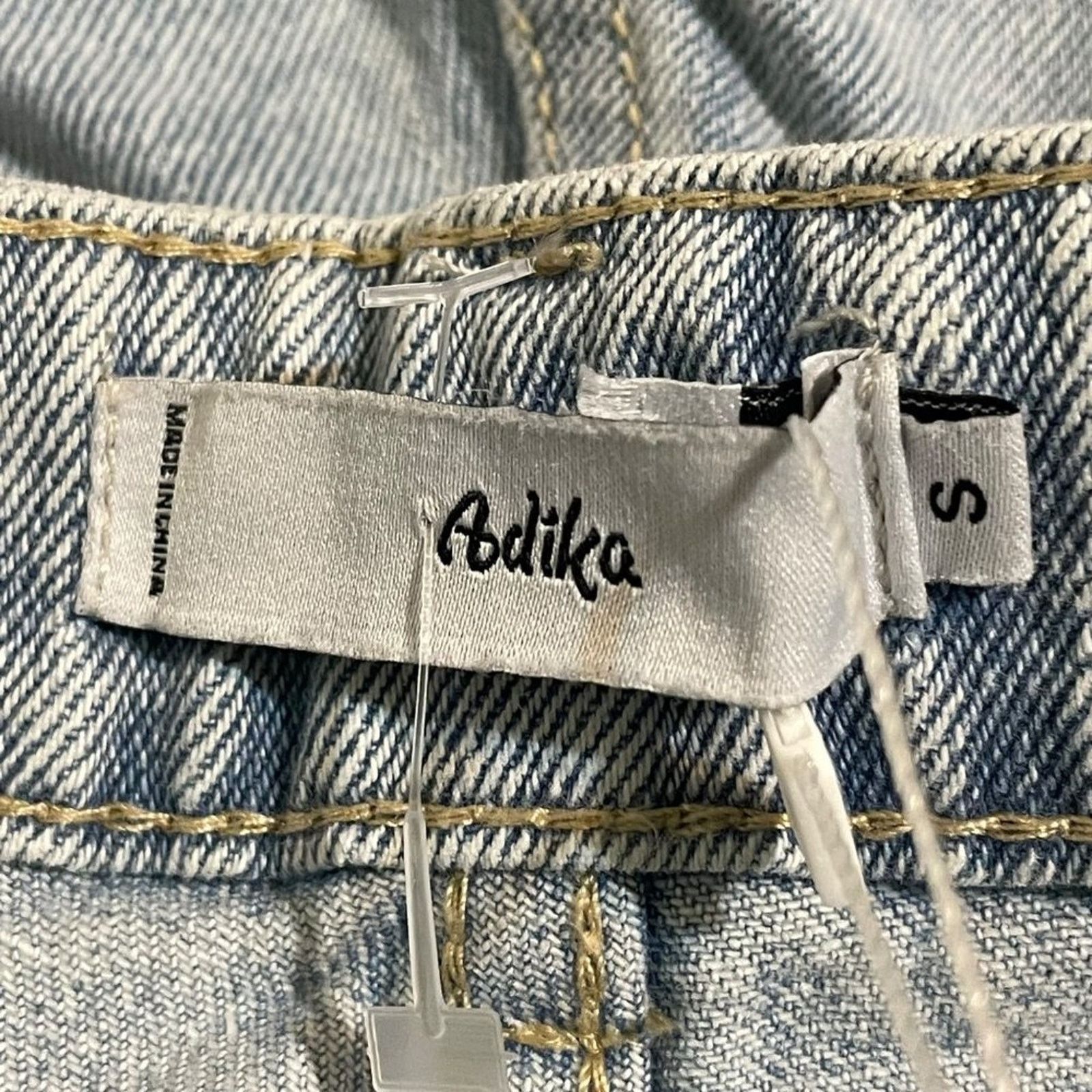 Other Adika Small Toxic High Waist Jeans Distressed Graphic Denim Size 26" / US 2 / IT 38 - 8 Thumbnail