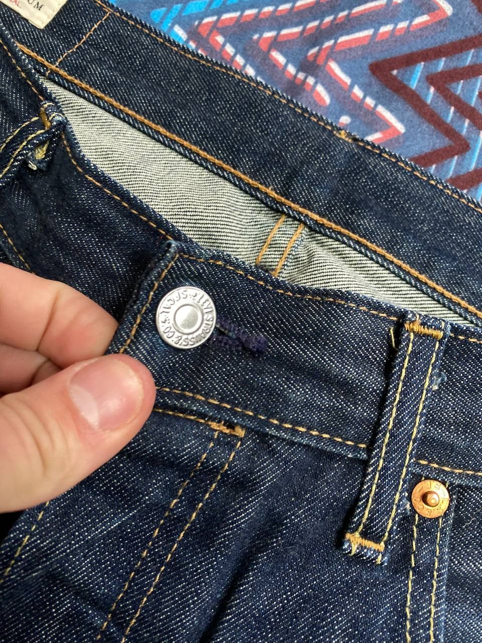 Levi's × Vintage Levi's 501 Vintage Light Denim Jeans Y2k Grunge Size US 32 / EU 48 - 3 Thumbnail