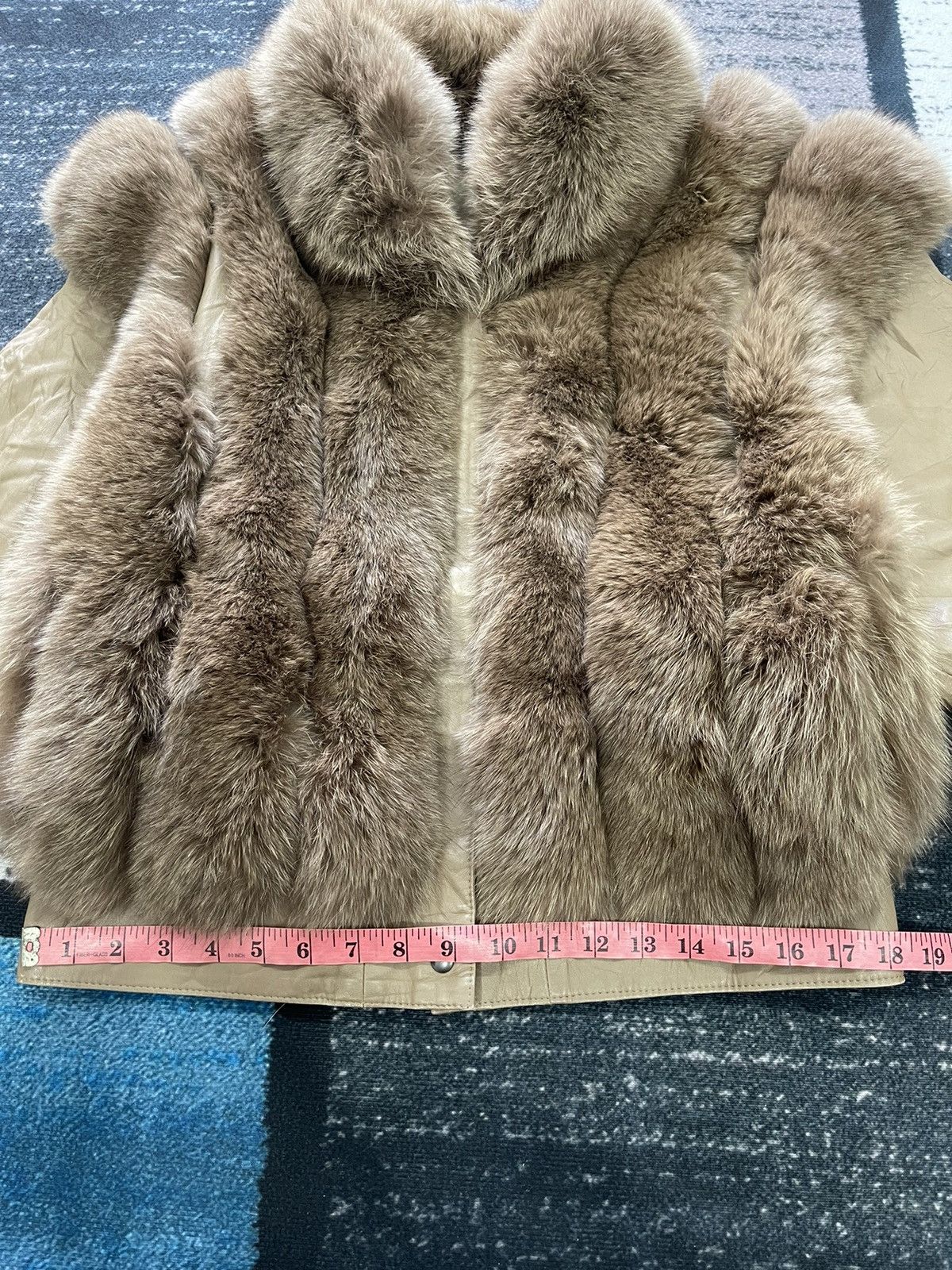 Vintage VINTAGE REAL FUR NICE LEATHER JACKET Size US M / EU 48-50 / 2 - 17 Thumbnail