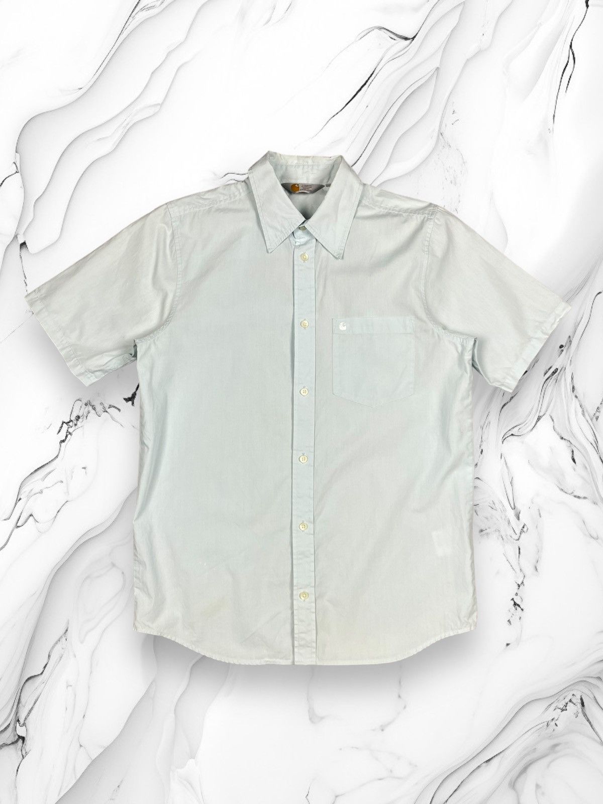 Carhartt × Carhartt Wip × Vintage Vintage Carhartt Wip Button Up Shirt Size M Size US M / EU 48-50 / 2 - 1 Thumbnail