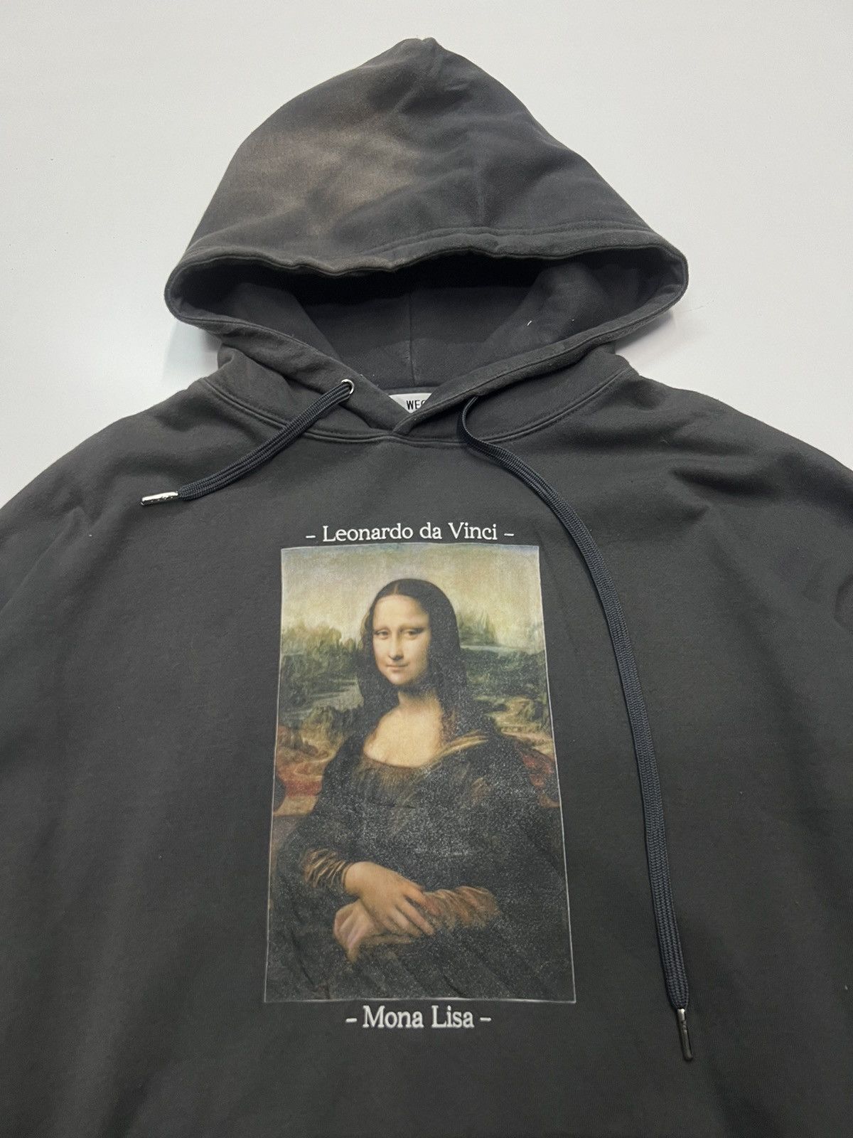 Japanese Brand LEONARDO DA VINCI MONA LISA POTRAIT HOODIE Size US L / EU 52-54 / 3 - 4 Thumbnail