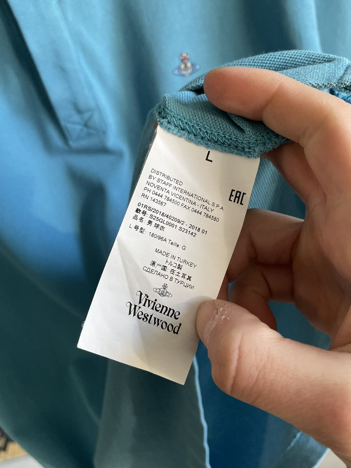 Other Vivienne Westwood Polo T-shirt Size US L / EU 52-54 / 3 - 8 Thumbnail