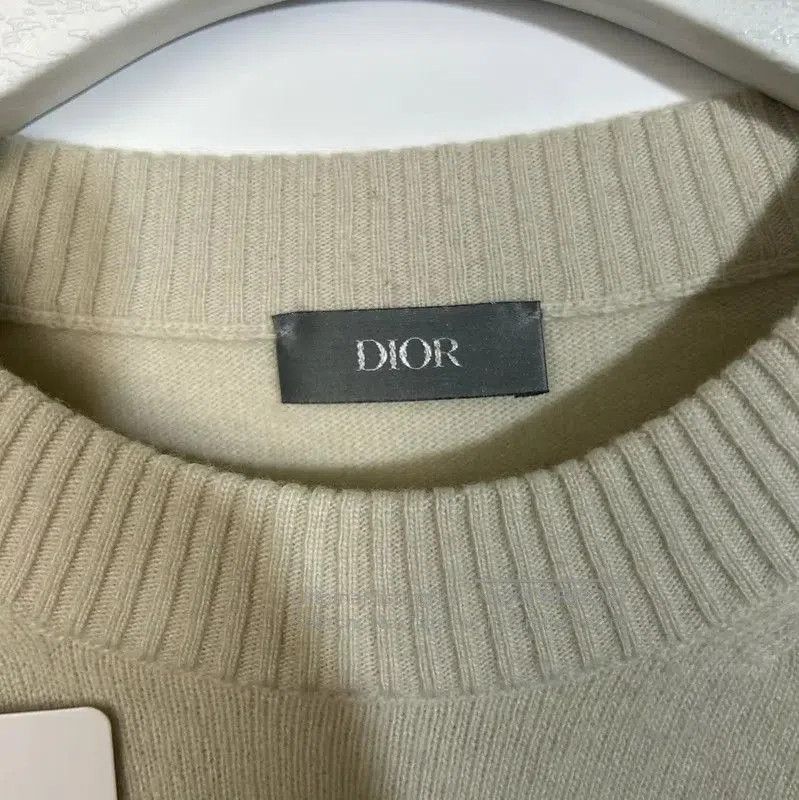 Dior Dior Beige Cashmere Sweater for Men . Size US L / EU 52-54 / 3 - 3 Thumbnail