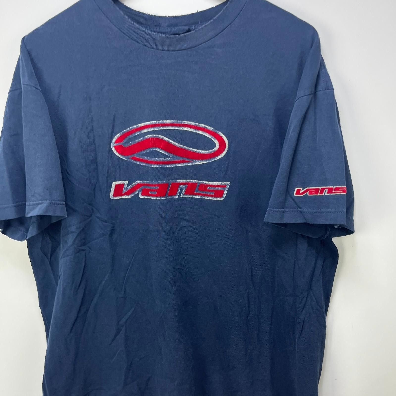 Vans Vintage 90s Vans Skateboarding Sun Faded Thrash T Shirt Size US L / EU 52-54 / 3 - 2 Thumbnail