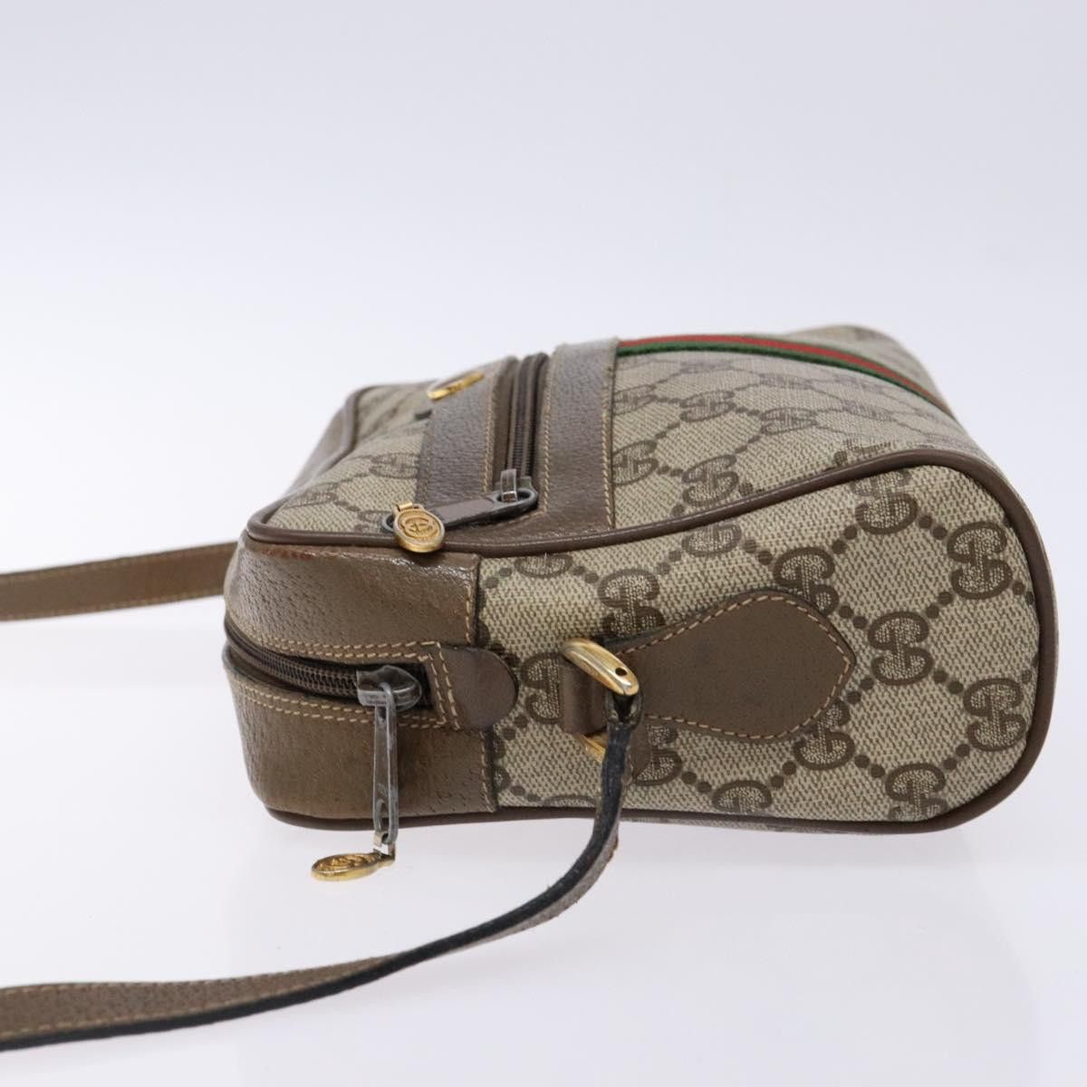 Gucci GUCCI GG Supreme Web Sherry Line Shoulder Bag Pvc Beige 68 Size ONE SIZE - 5 Thumbnail