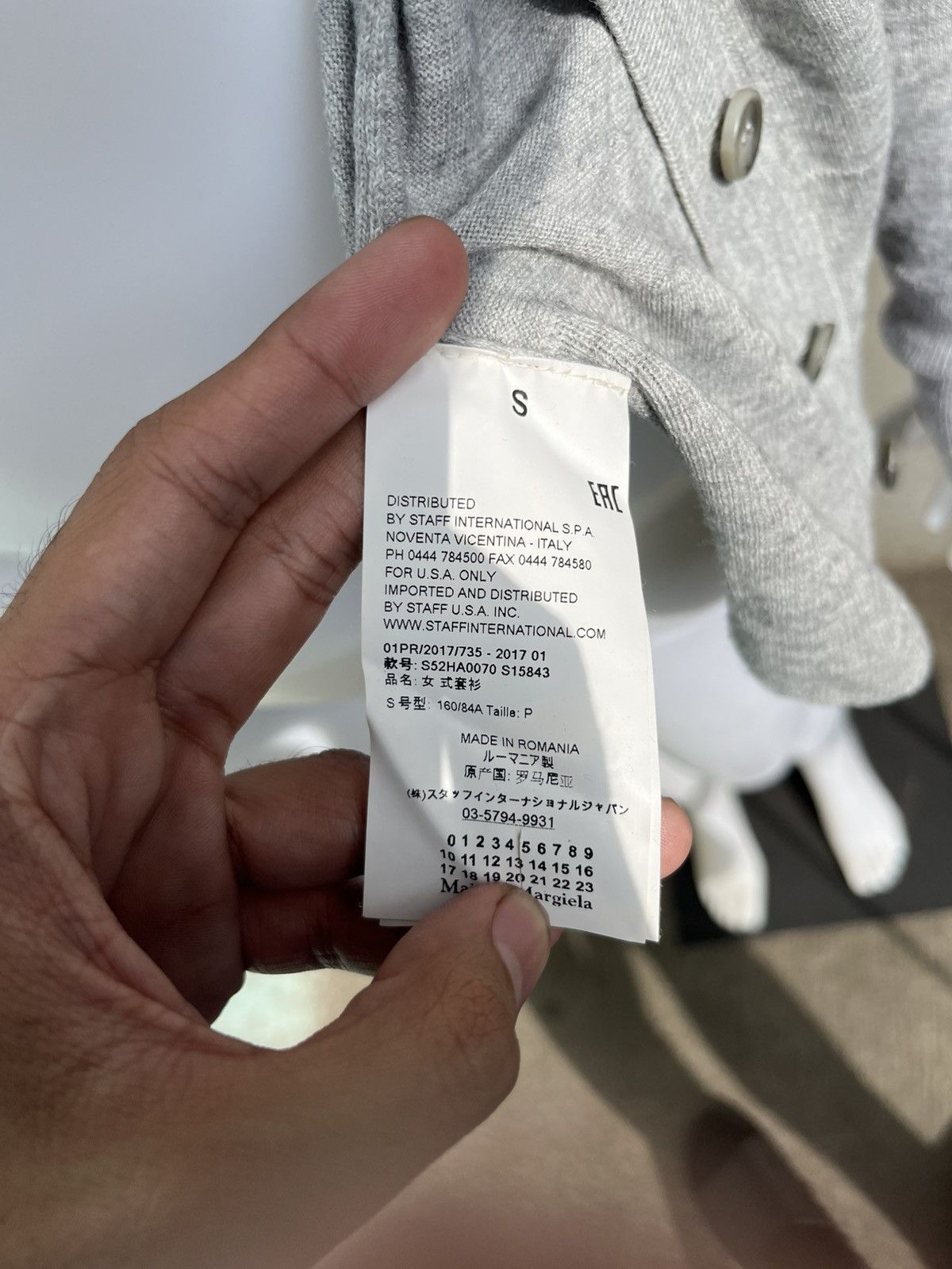 Maison Margiela MM6 Ruffled Cardigan Size S / US 4 / IT 40 - 9 Thumbnail