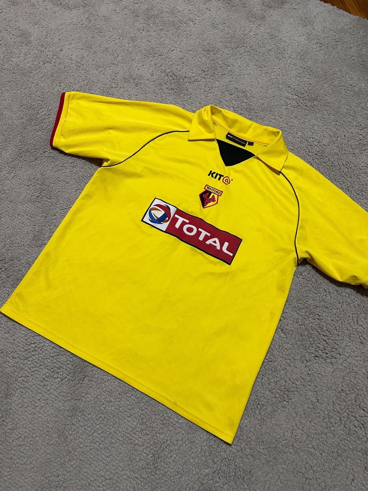 Other Watford FC Football Shirt Size L Yellow Home Jersey 2003/05 Size US L / EU 52-54 / 3 - 2 Thumbnail