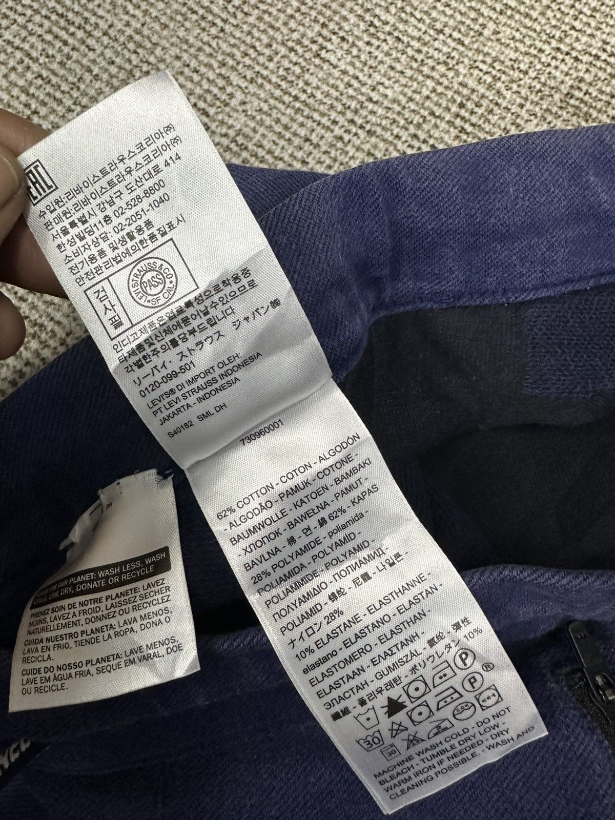 Levi's Levis Engineering Jogger Sweatpant W28-30 D769 Size US 30 / EU 46 - 14 Thumbnail