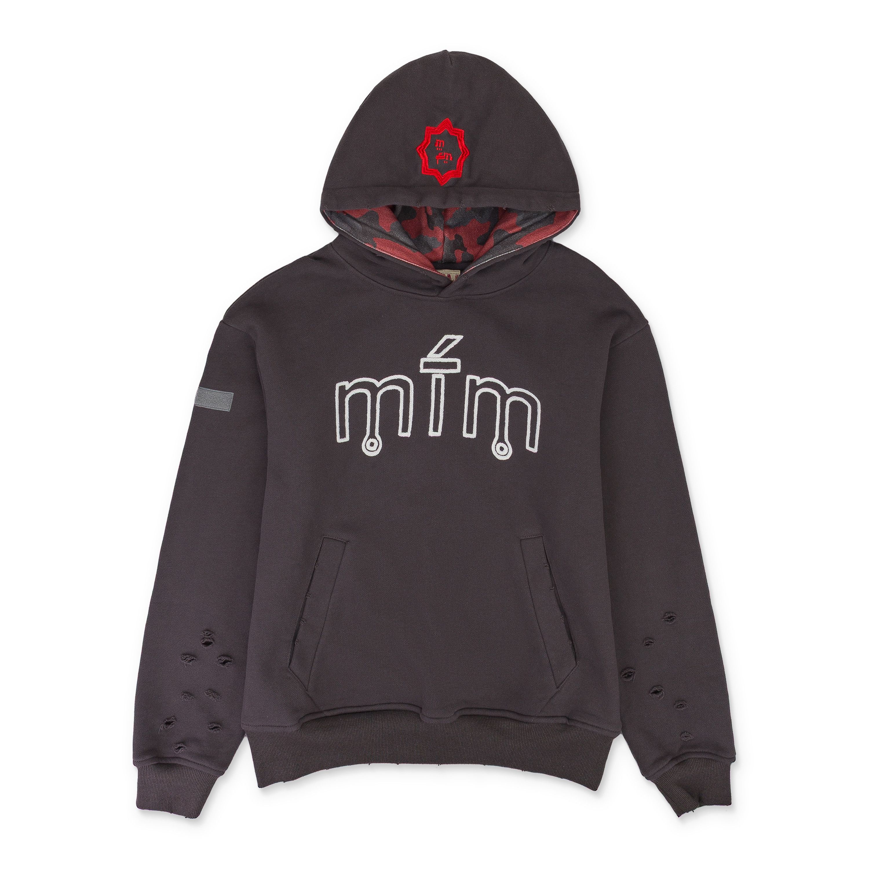 MURD333R.FM BLACK SPECIAL OPS HOODIE SIZE L