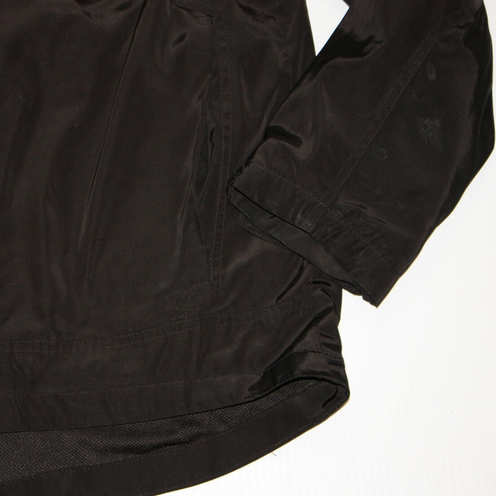 Kenneth Cole Black Nylon Blend Hooded Windbreaker Jacket size L Size US L / EU 52-54 / 3 - 3 Thumbnail