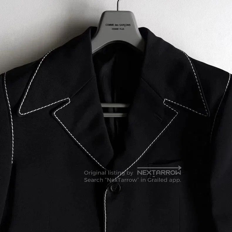 Comme des Garcons COMME des GARÇONS Homme Plus Stitch Jacket. Size US L / EU 52-54 / 3 - 4 Thumbnail