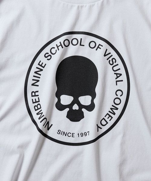 NUMBER (N)INE SCHOOL OF VISUAL COMEDY T-SHIRT White 5