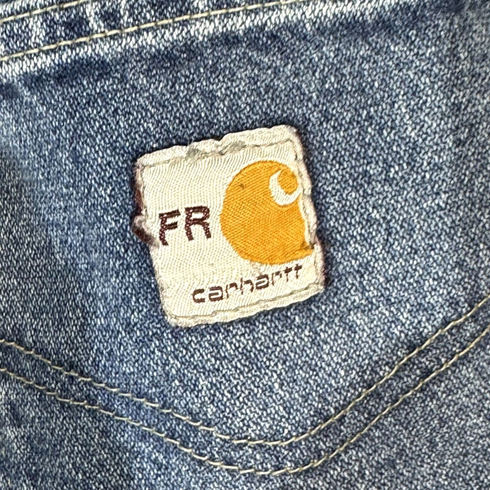 Carhartt Carhartt Jeans 38 X 30 Blue Denim Mid-Rise 5-Pocket Straight Mens Jeans Size US 38 / EU 54 - 5 Thumbnail
