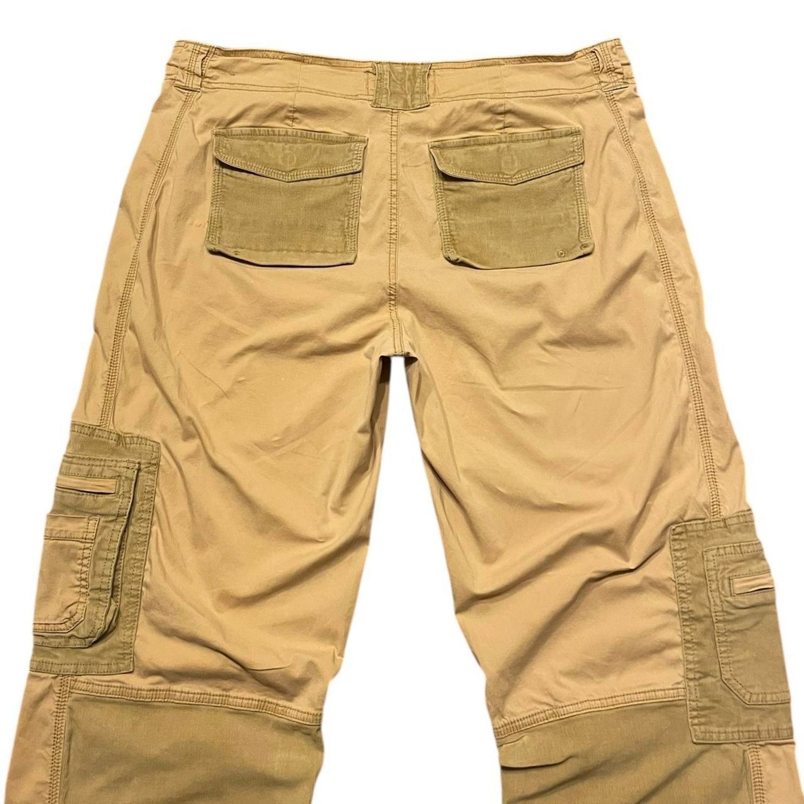 Abercrombie & Fitch VTG Y2K grunge utility Abercrombie & Fitch baggy cargo pants Size 32" / US 10 / IT 46 - 3 Thumbnail