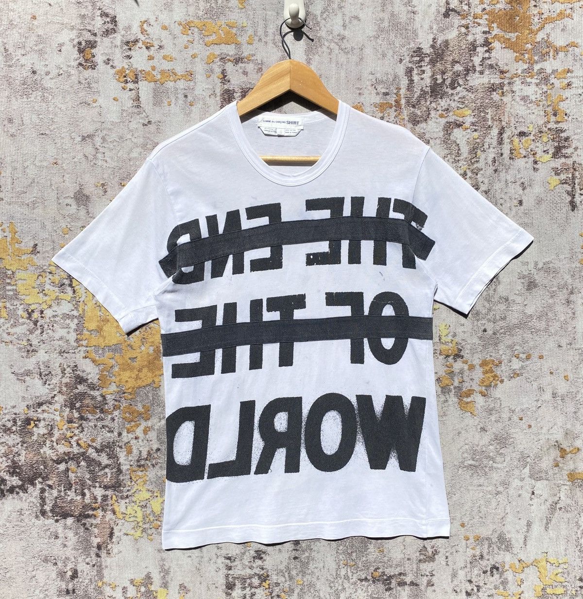 Comme des Garcons Comme Des Garcons END OF THE WORLD Shirt CDG Japan Brand Size US S / EU 44-46 / 1 - 1 Thumbnail