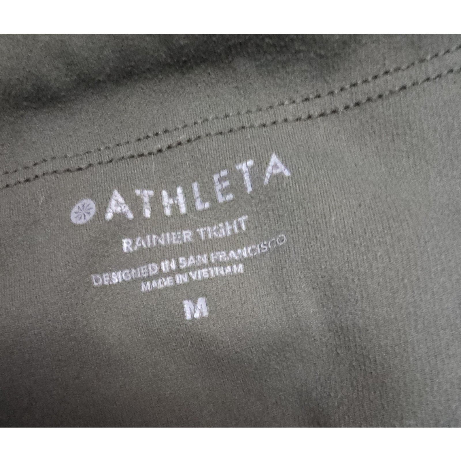 Athleta Athleta Rainier Tight Aspen Olive Green Pant Medium Ret $119 Size 28" / US 6 / IT 42 - 7 Thumbnail