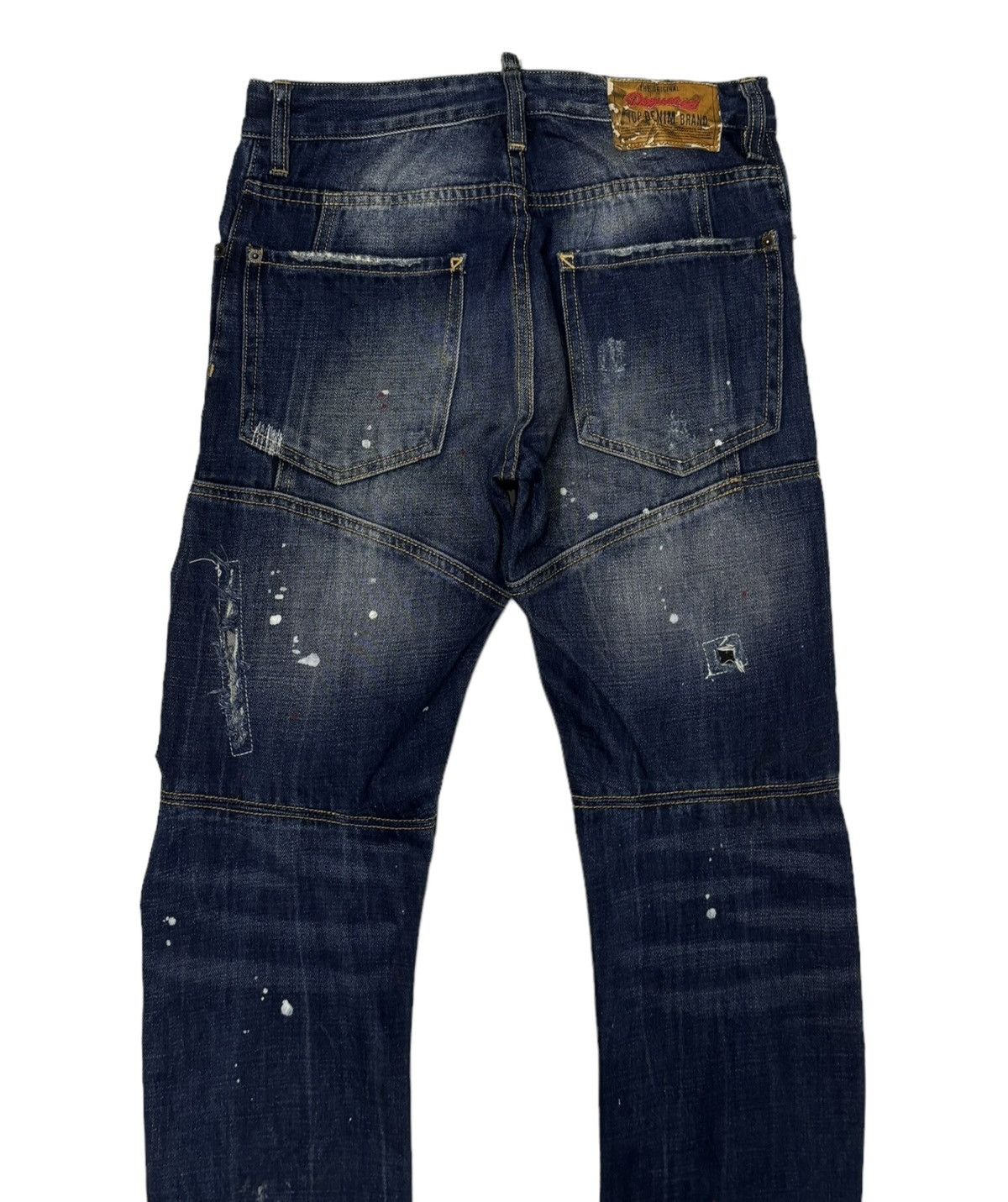 Dsquared2 DSQUARED2 CRAZY DISTRESSED PAINTER JEANS Size US 29 - 4 Thumbnail