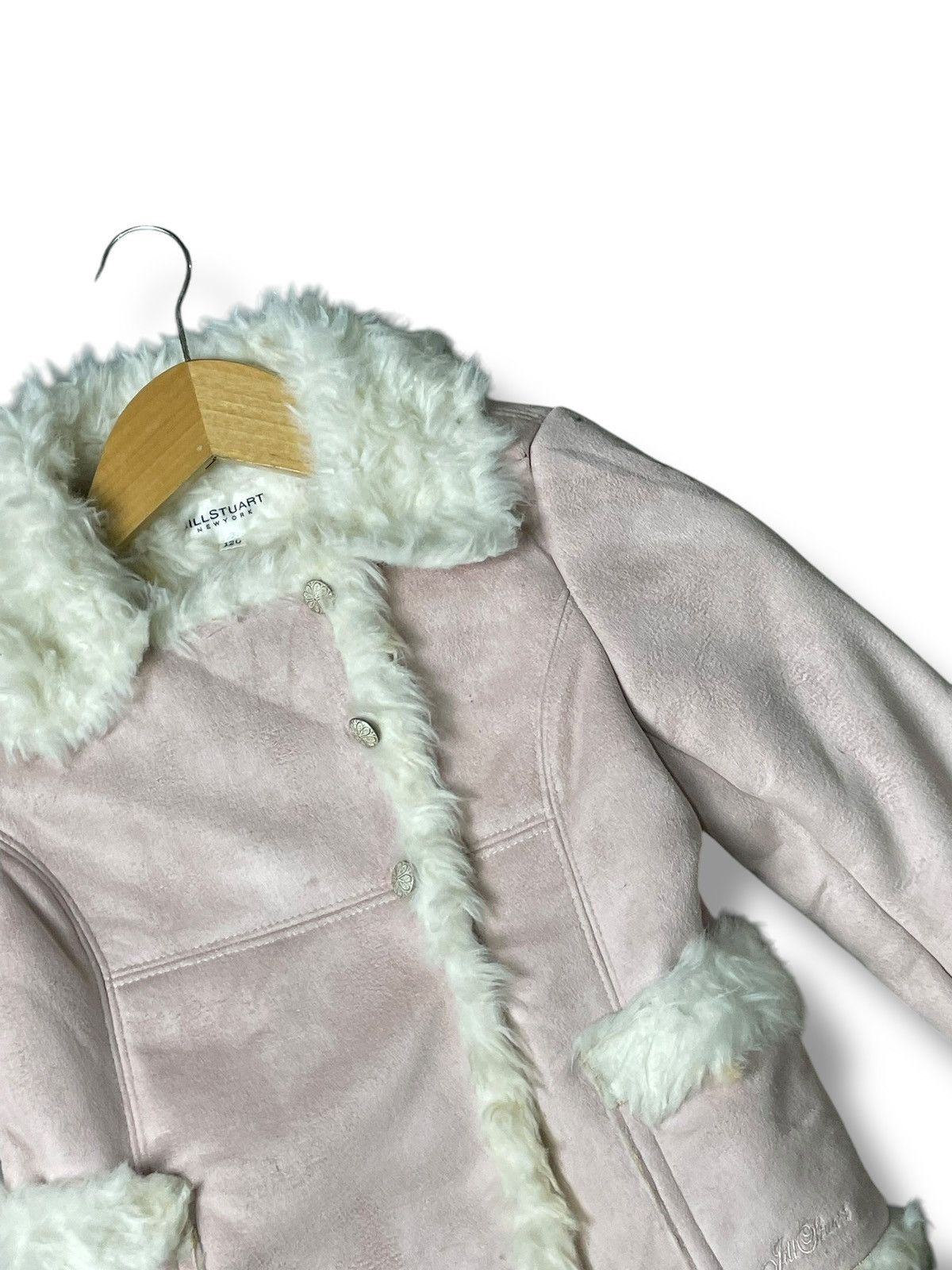 Japanese Brand × Jil Stuart × Vintage JILL STUART Faux Fur Coat (77) Size XXS / US 00 / IT 34 - 2 Thumbnail