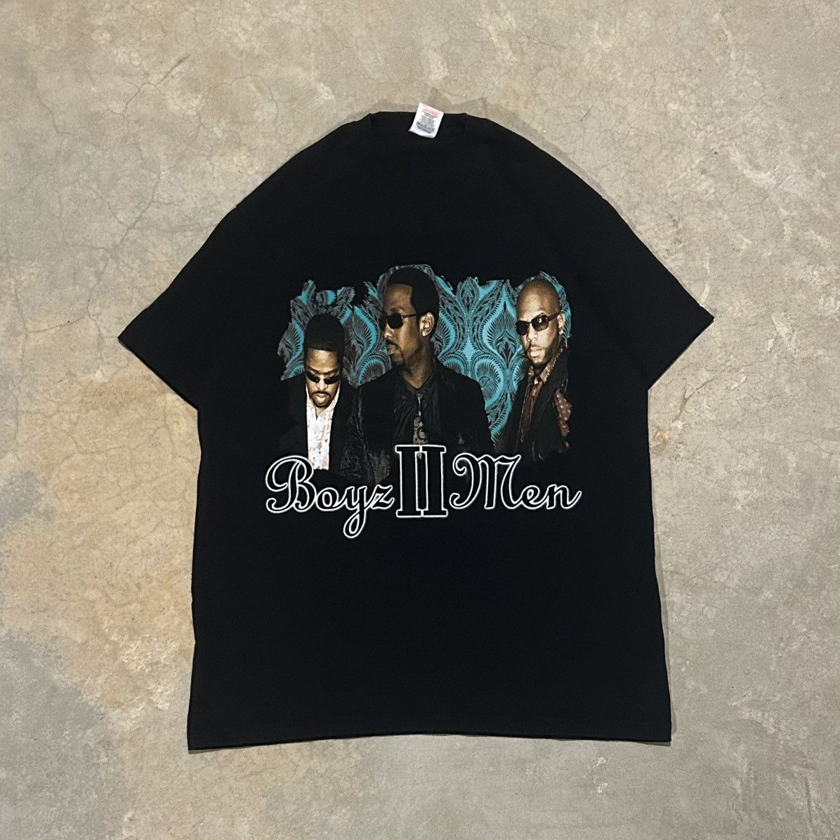 Rap Tees × Vintage Vintage 1990s Boyz II Men R&B Rap Tee Rare Size US L / EU 52-54 / 3 - 1 Thumbnail