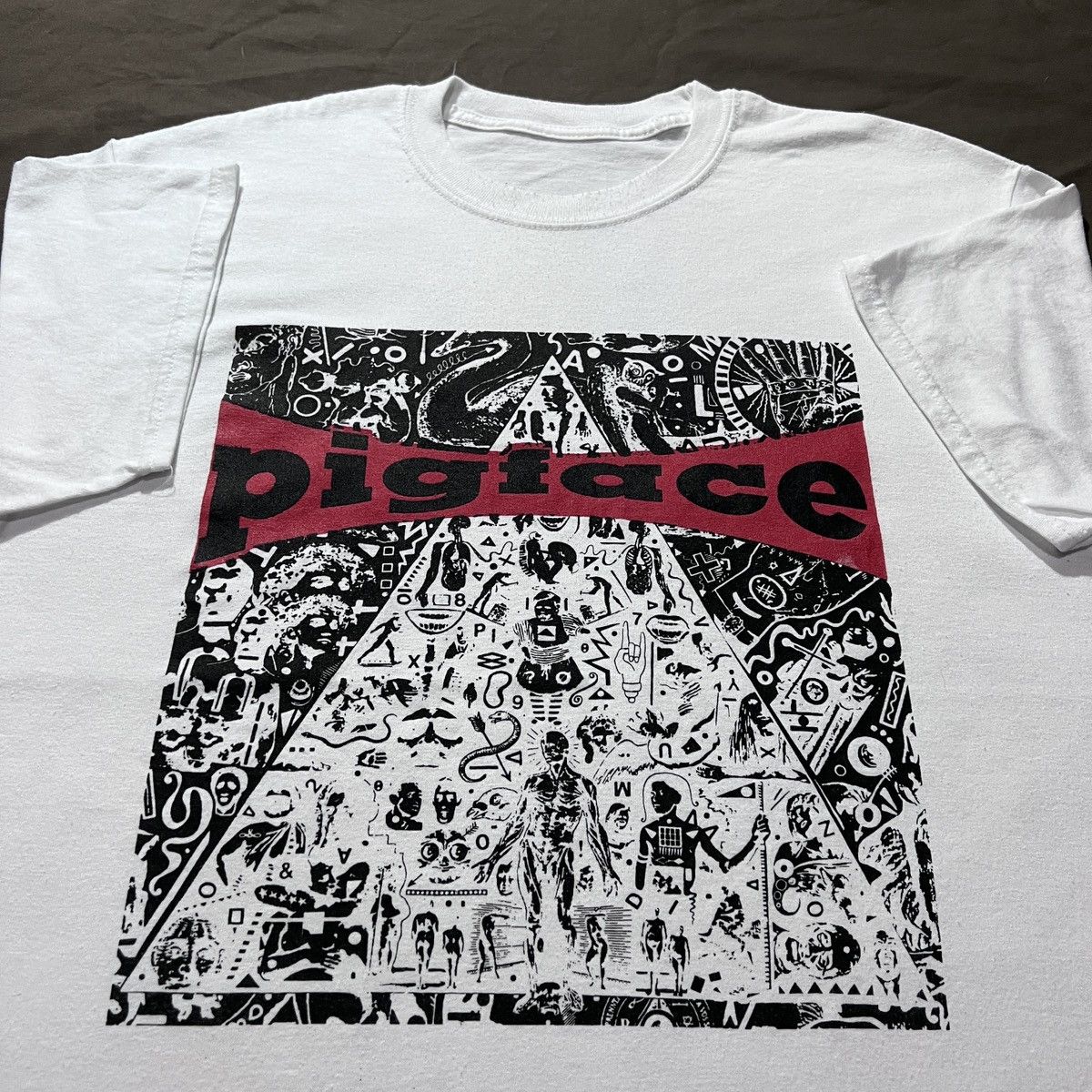 Band Tees Vintage Y2K Pigface Tour Tee Industrial rock Martin Atkins Size US L / EU 52-54 / 3 - 1 Thumbnail