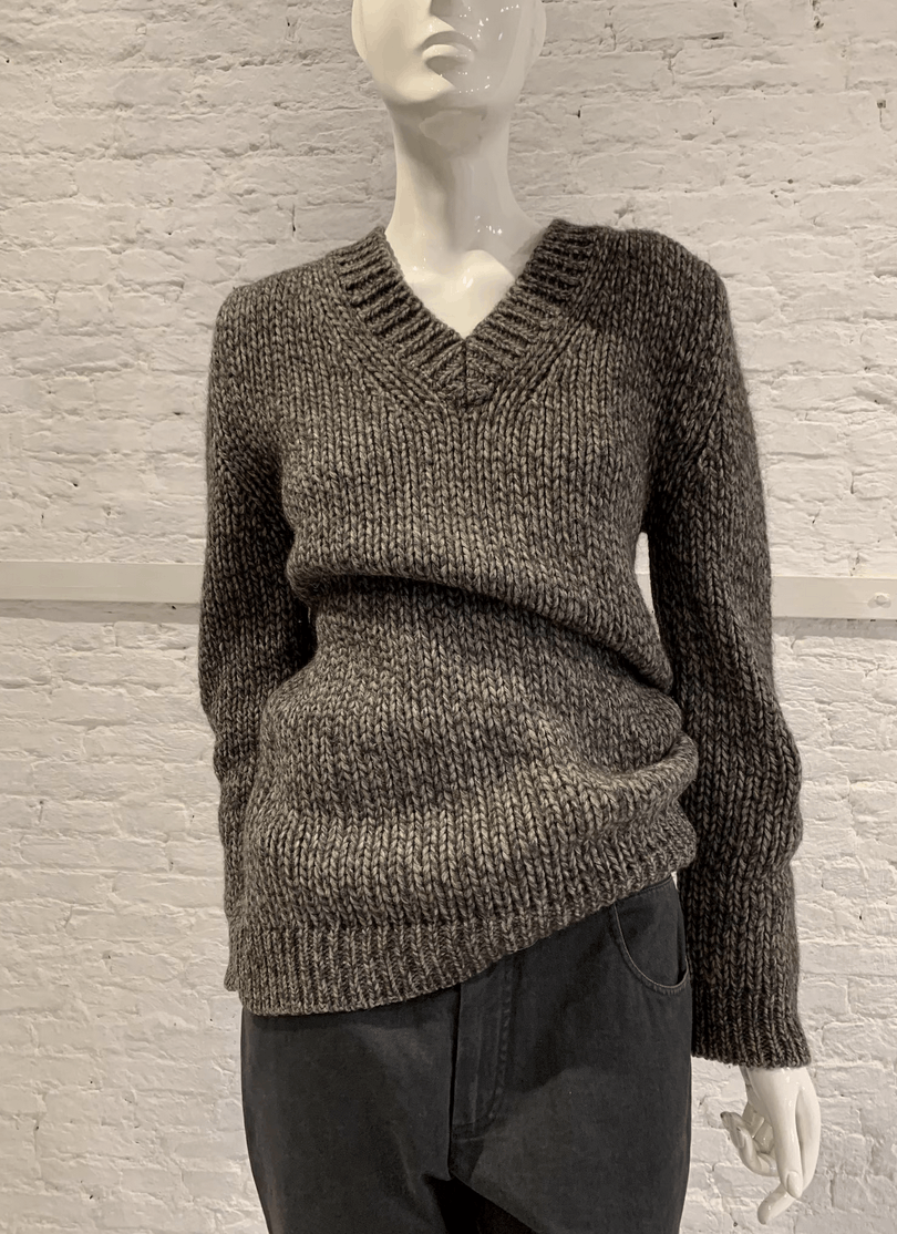 Maison Margiela Maison Martin Margiela 90s Miss Deanna V-neck Knit Sweater Size L / US 10 / IT 46 - 3 Thumbnail