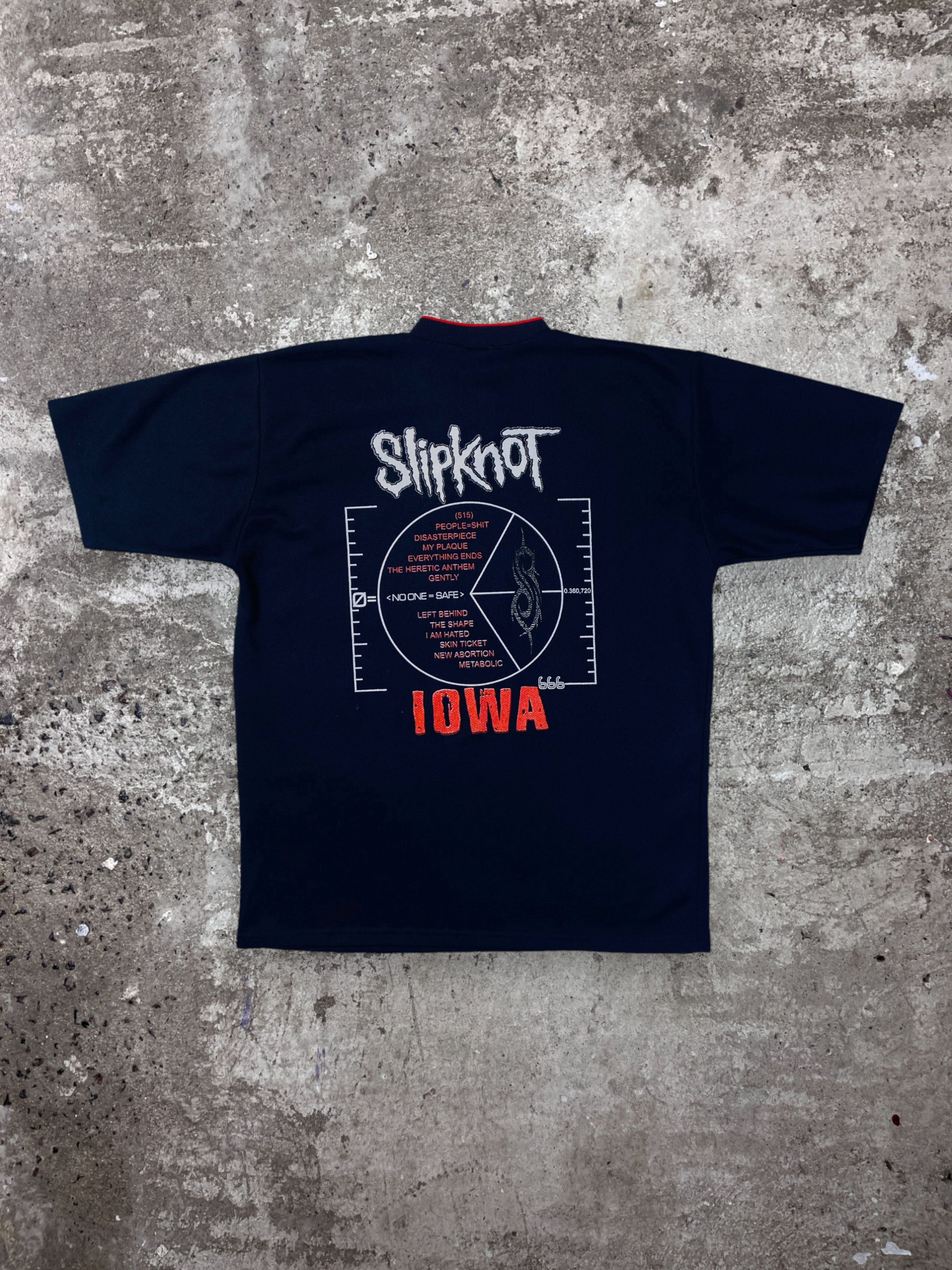 Band Tees 2001 SLIPKNOT IOWA ULTRA RARE Y2K VINTAGE JERSEY TEE - № 272 Size US L / EU 52-54 / 3 - 2 Thumbnail