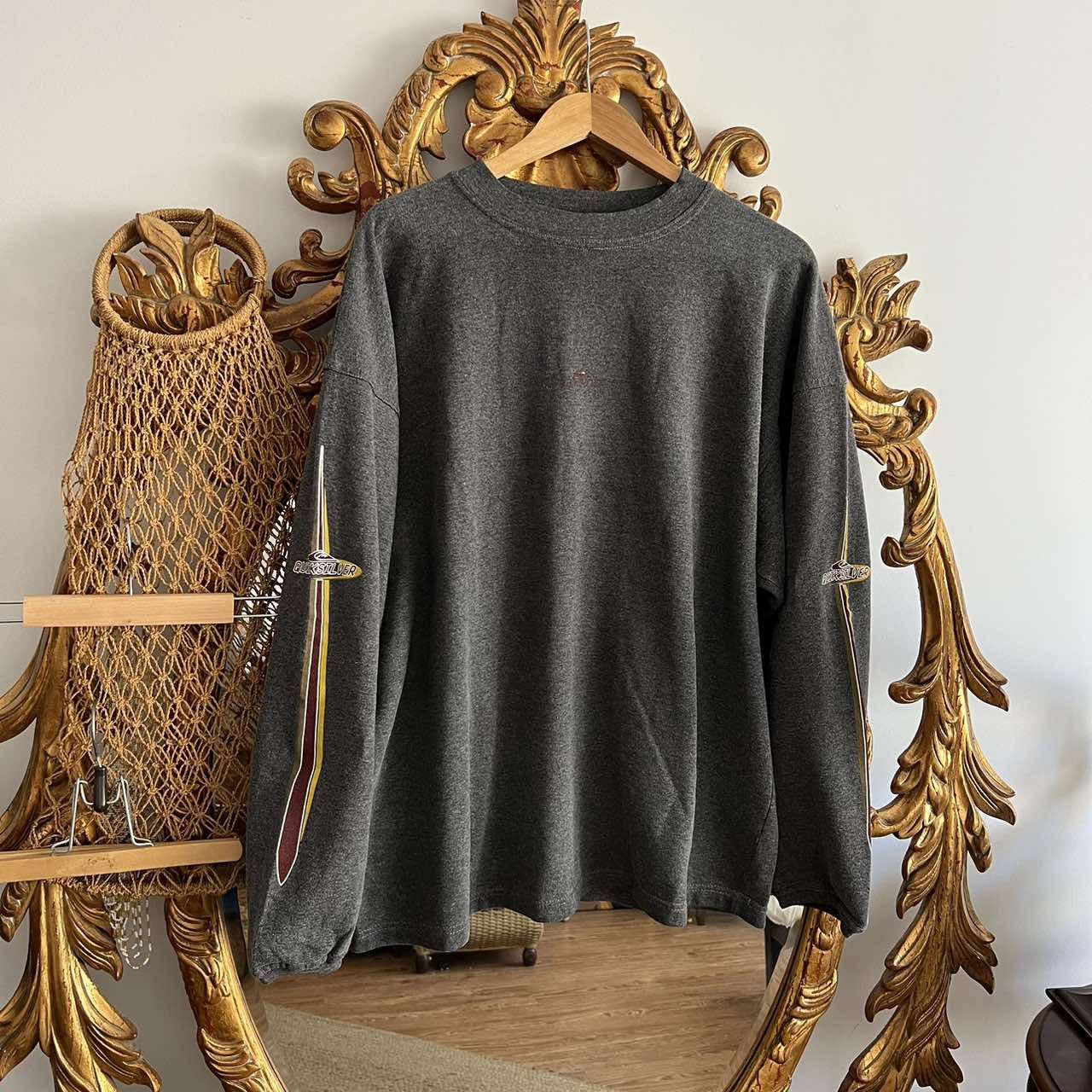 Quiksilver × Vintage 90’s Vintage Quiksilver Sweatshirt Sz XL Size US XL / EU 56 / 4 - 1 Thumbnail