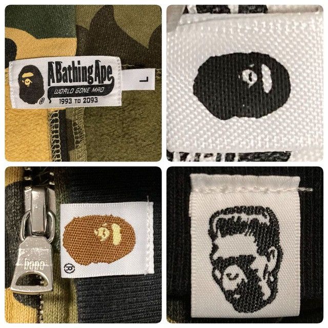 Bape BAPE 1st camo shark full zip hoodie a bathing ape Size US L / EU 52-54 / 3 - 7 Thumbnail