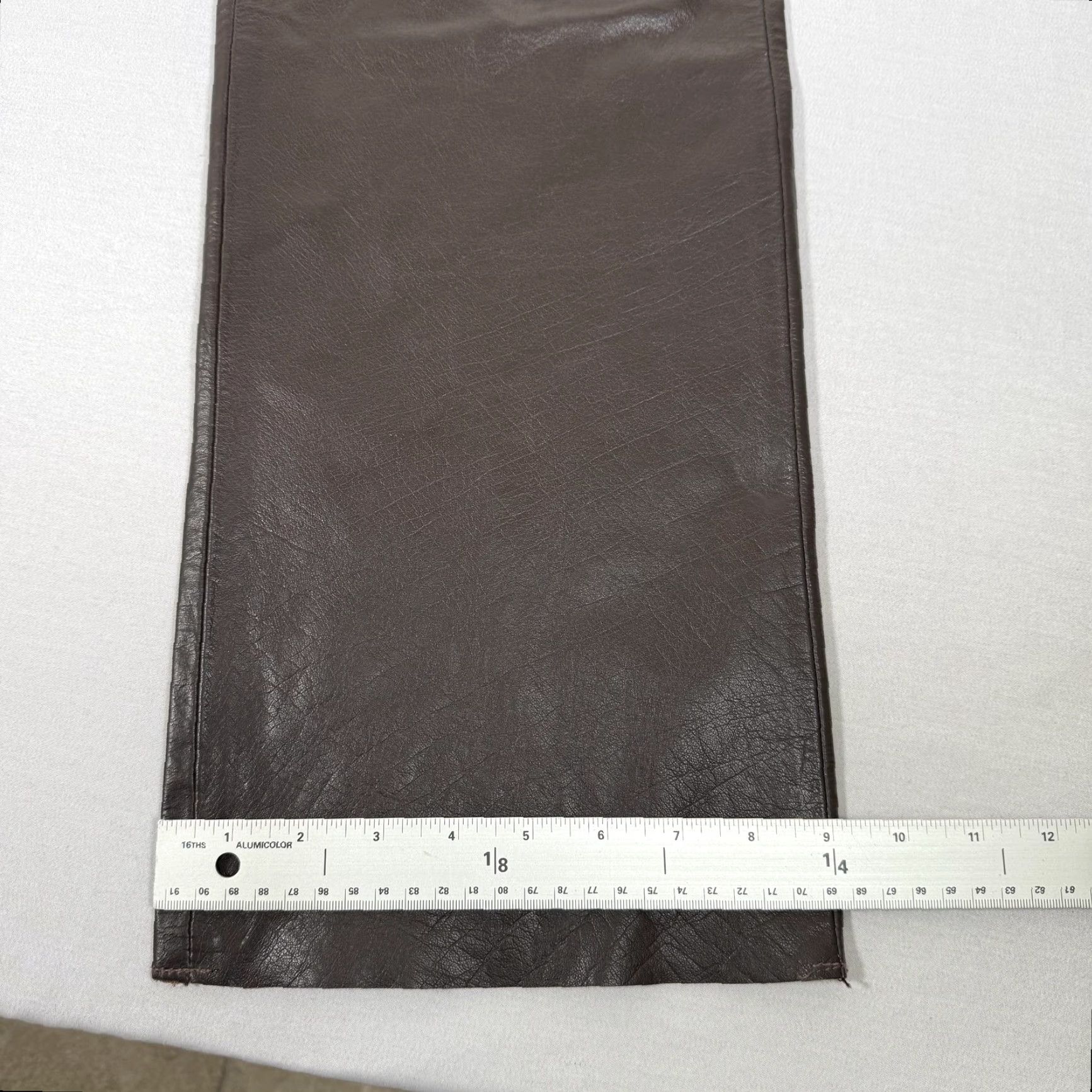 Vintage VINTAGE Wilsons Leather Pants Mens 38x36 Brown Bootcut Lined Motorcycle Biker Ride Leather Pants Mens Brown 90s Size US 38 / EU 54 - 5 Thumbnail