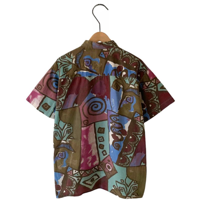 Vintage Vintage summer shirt with crazy patterns Size US L / EU 52-54 / 3 - 6 Thumbnail