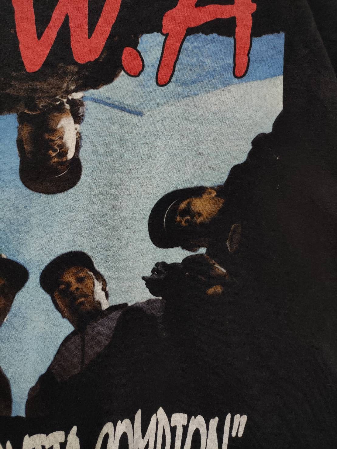 Dr. Dre Vtg 00's N.W.A. "Straight Outta Compton" Album Promo T-Shirt Size US L / EU 52-54 / 3 - 4 Thumbnail