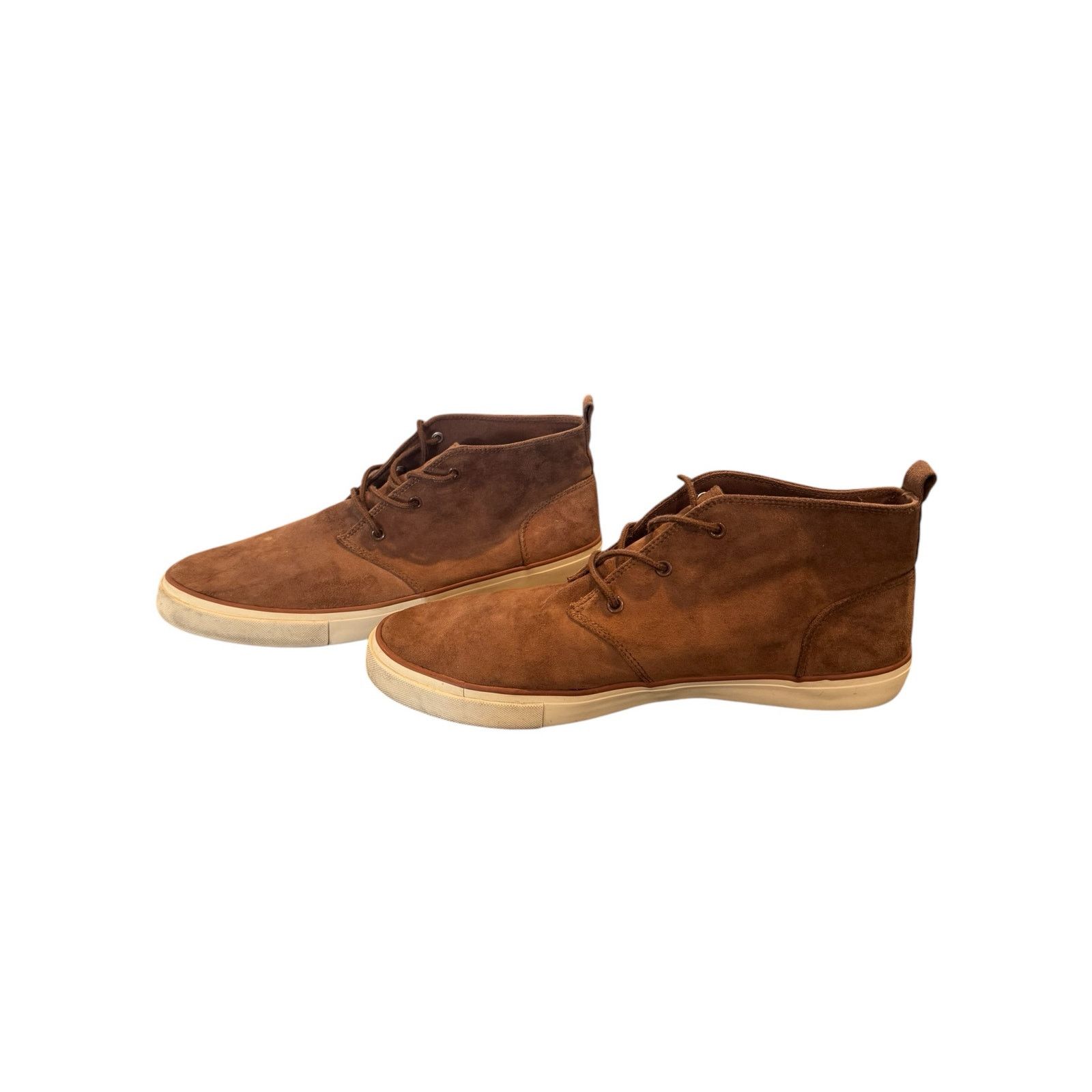 Banana Republic Banana Rebublic Men 12 Brwn Suede Chukka Sneaker S/595308-00 Size US 12 / EU 45 - 8 Thumbnail