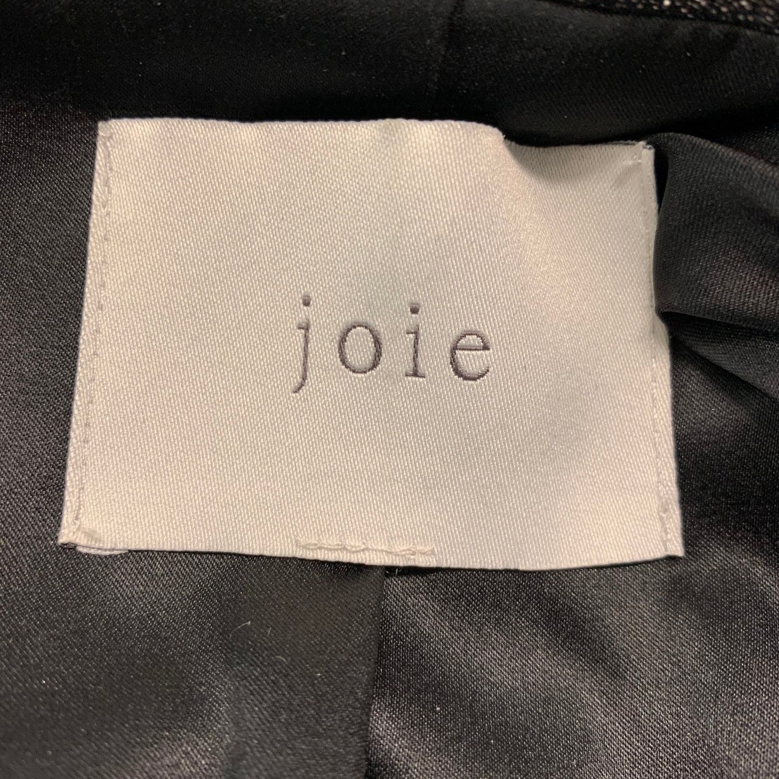 Joie JOIE Size M Silver Polyester Blend Metallic Jacket Size M / US 6-8 / IT 42-44 - 5 Thumbnail