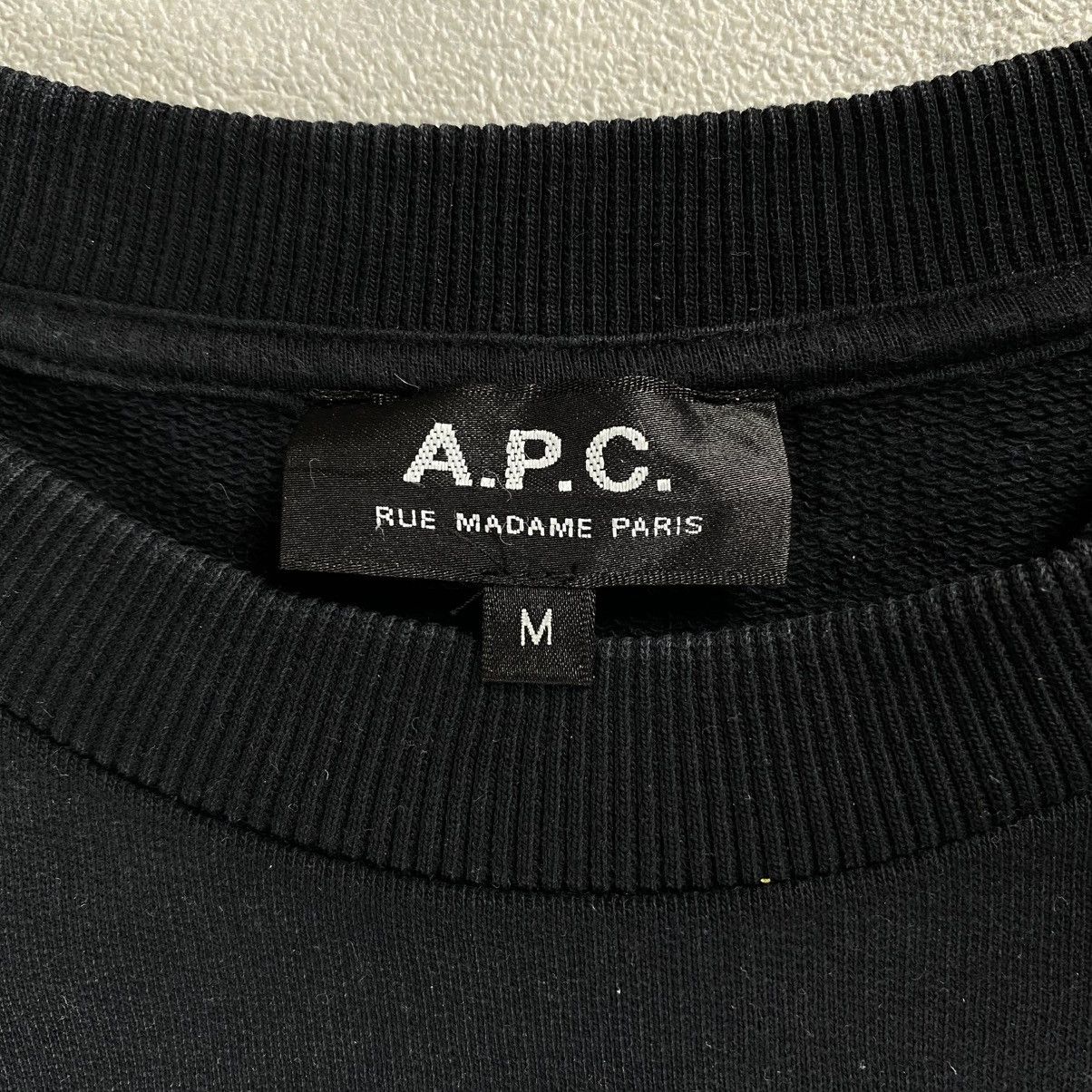 A.P.C. A.P.C. Black Cory Sweatshirt Size US M / EU 48-50 / 2 - 3 Thumbnail